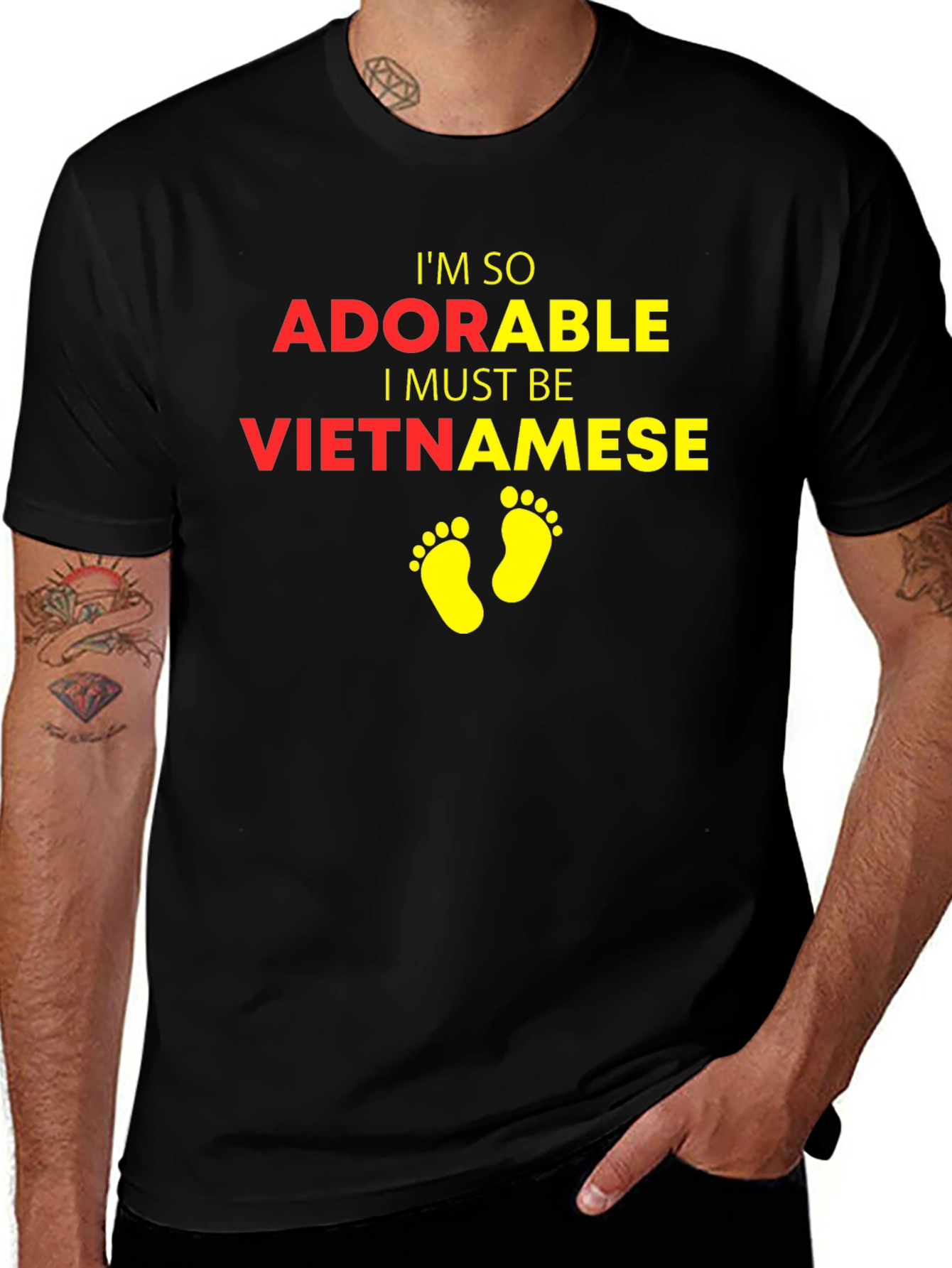 Variant 12 of Adorable Vietnamese T-Shirt Funny Graphic Tee