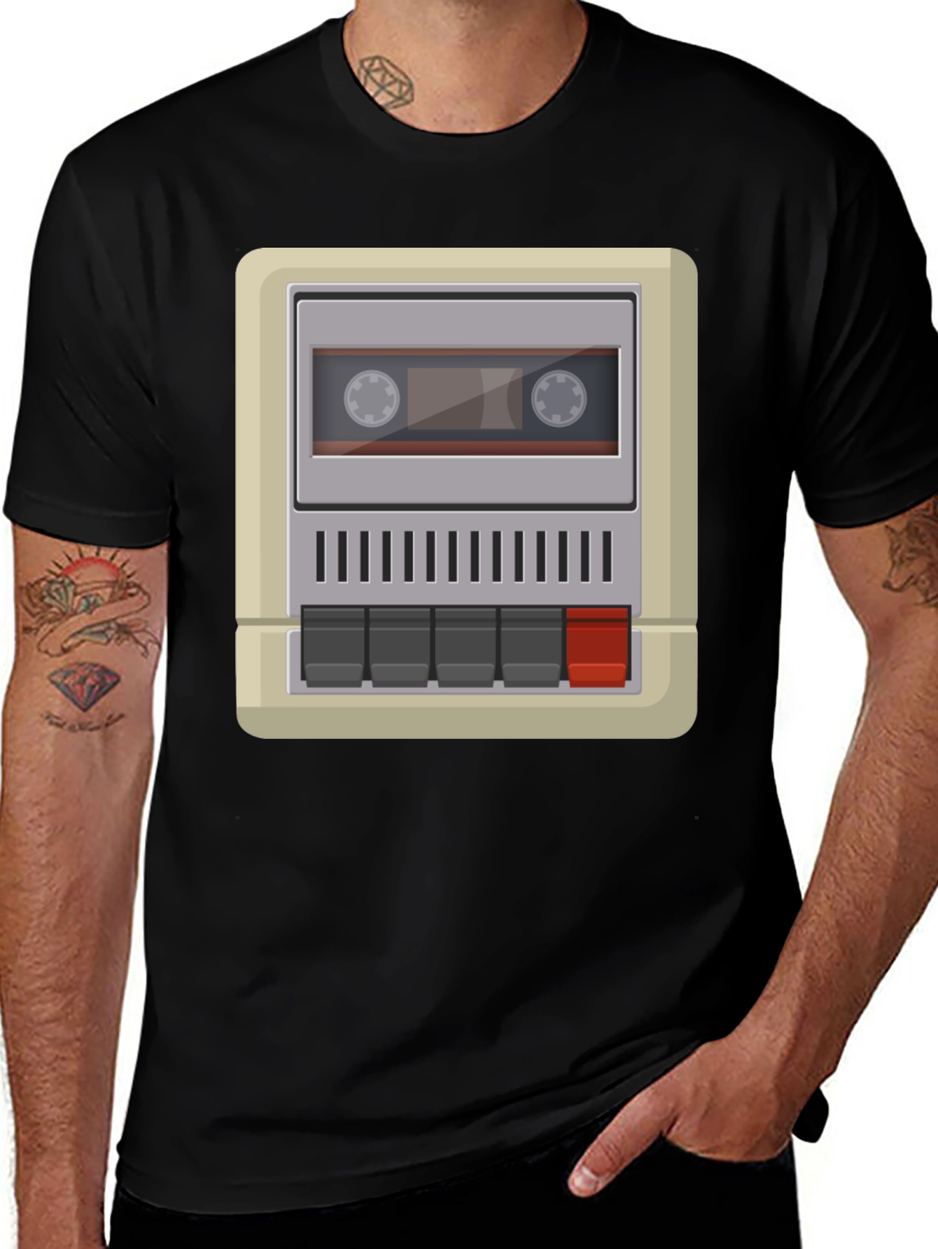 Variant 30 of Retro Cassette Player T-Shirt