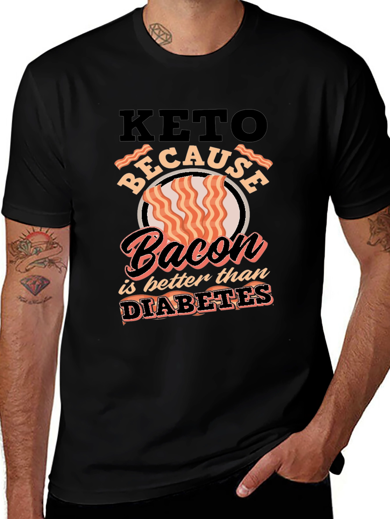 Variant 22 of Keto Bacon is Better T-Shirt