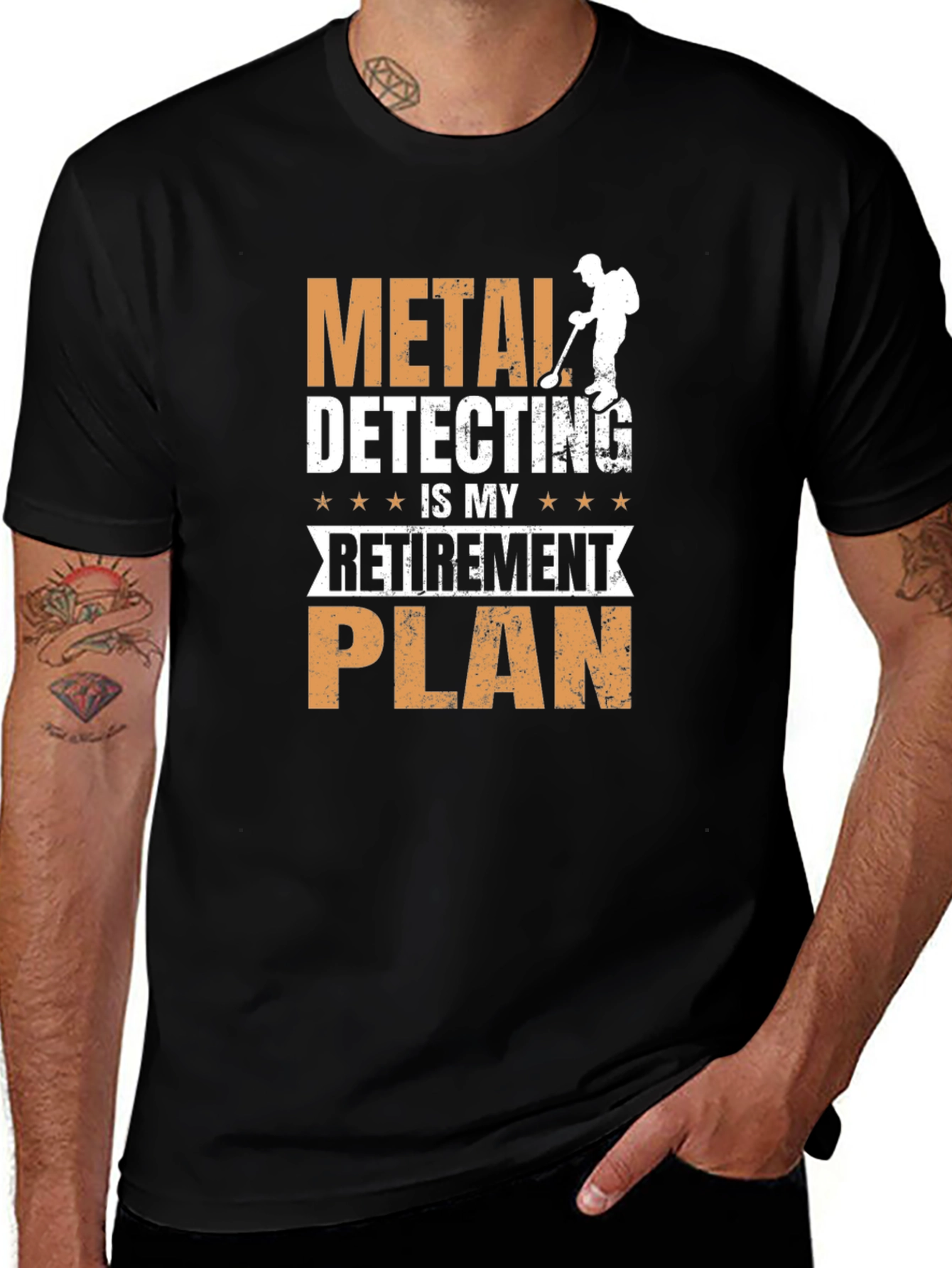 Metal Detecting Retirement Plan T-Shirt