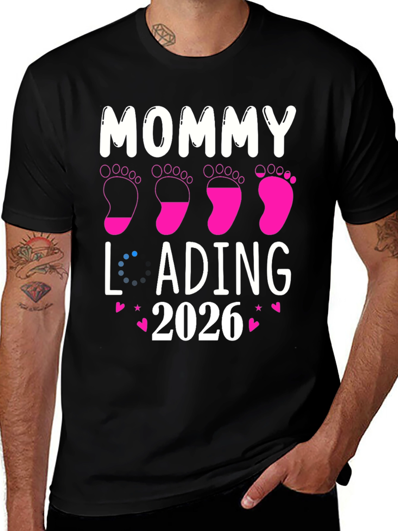 Mommy Loading 2026 T-Shirt