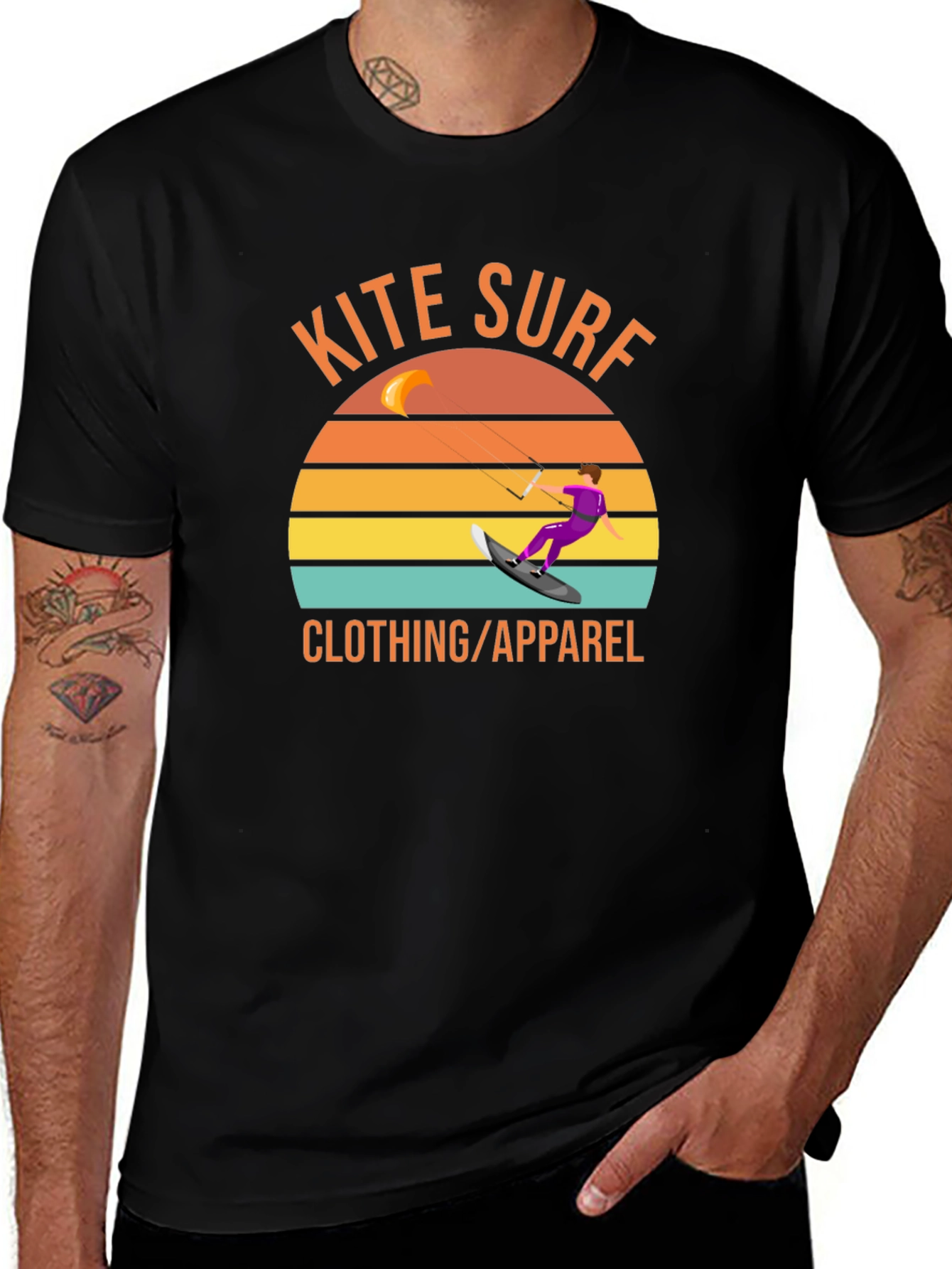 Variant 24 of Kite Surf Clothing/Apparel T-Shirt