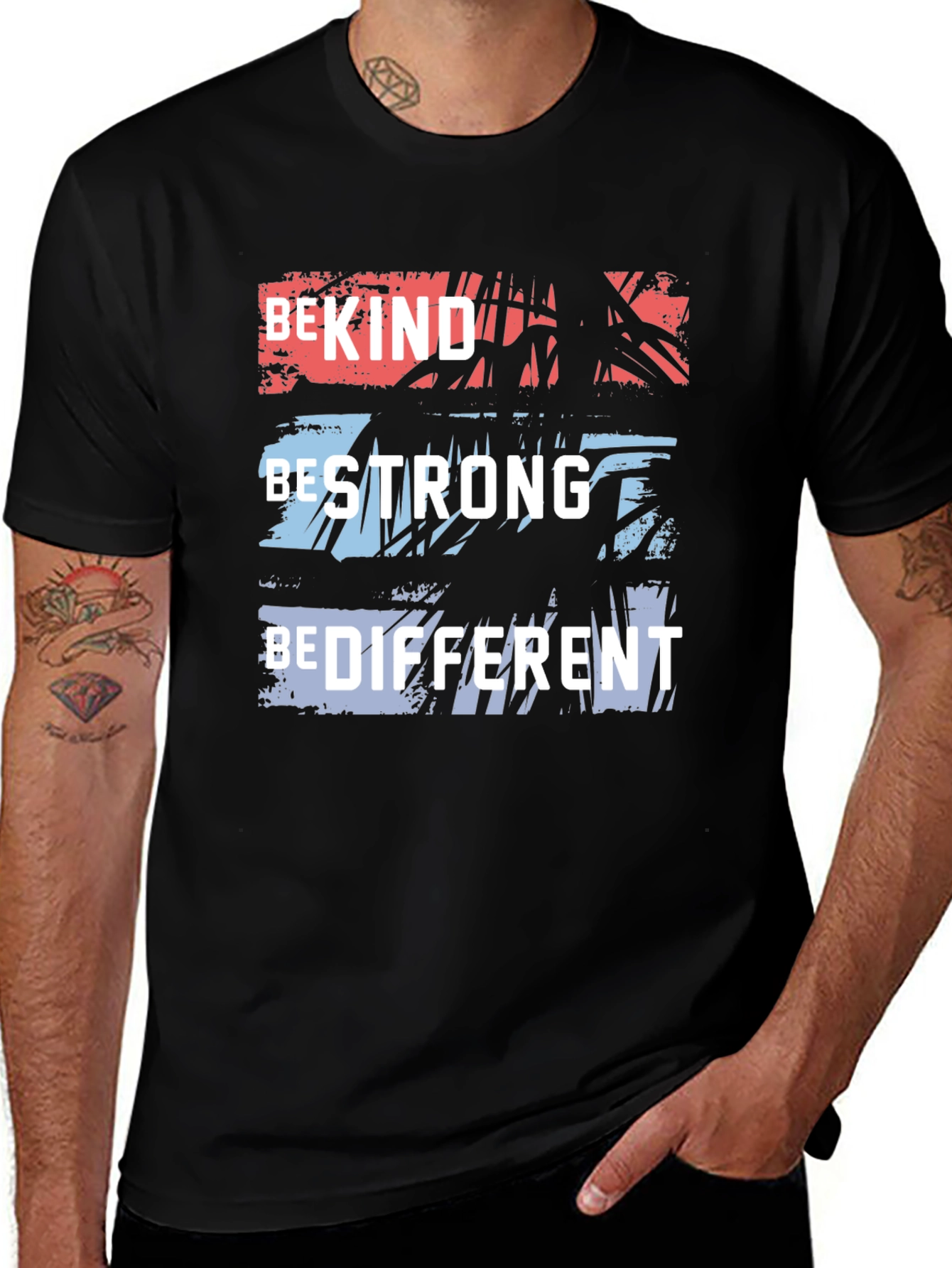 Variant 27 of Be Kind, Strong, Different Graphic Tee