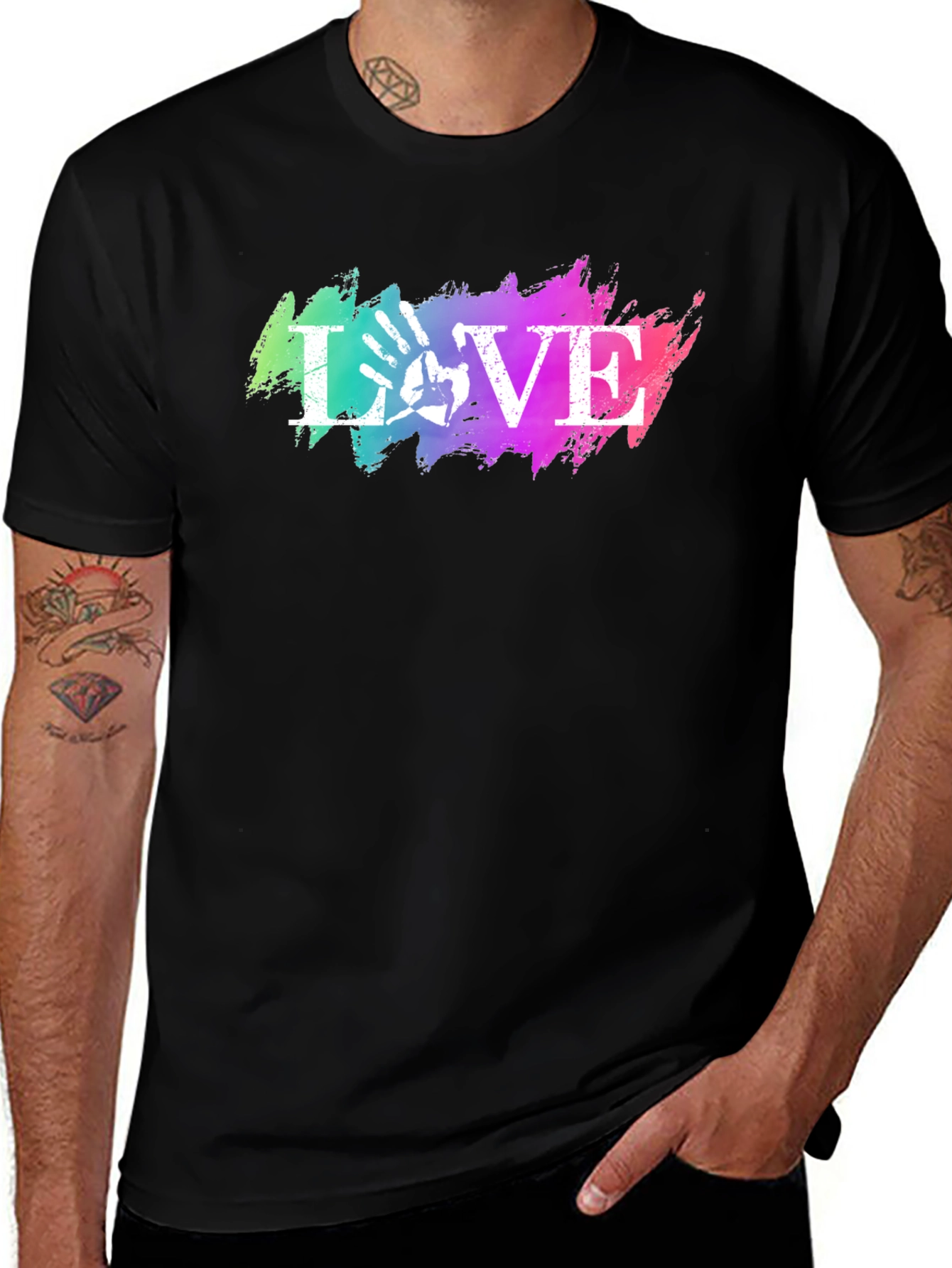 Variant 9 of Love Sign Language T-Shirt
