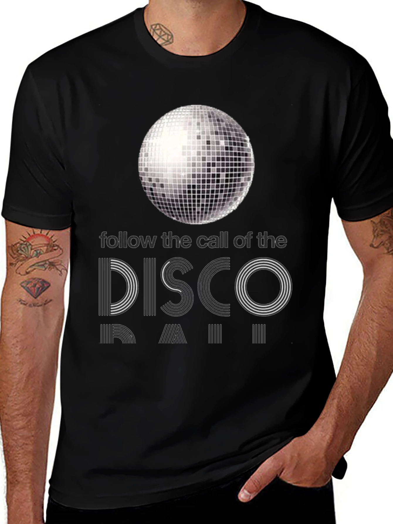 Variant 30 of Disco Ball T-Shirt - Follow the Call