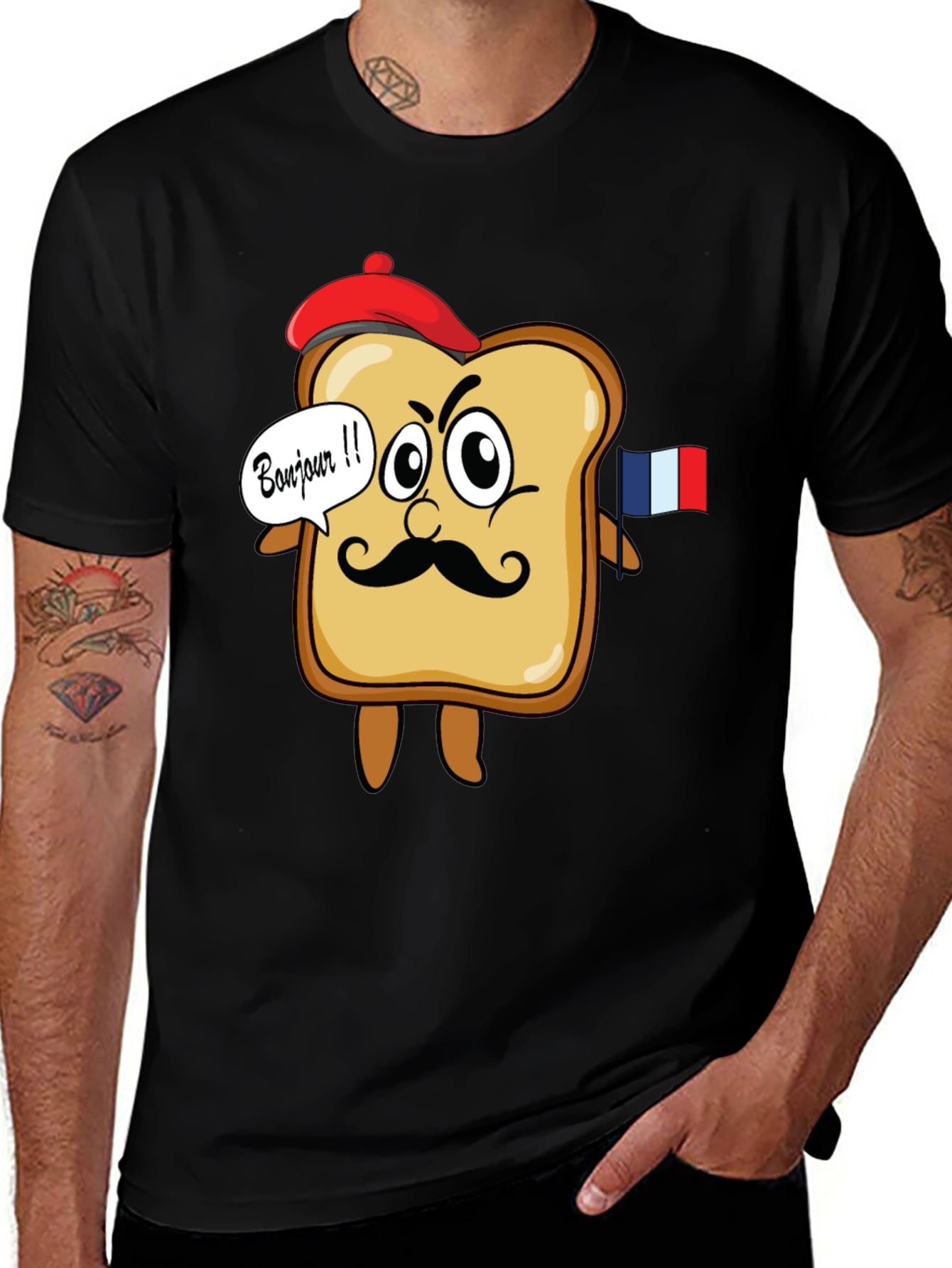 Bonjour French Toast T-Shirt