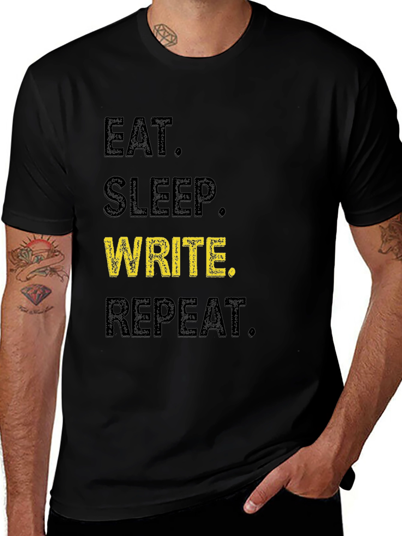 Eat Sleep Write Repeat T-Shirt