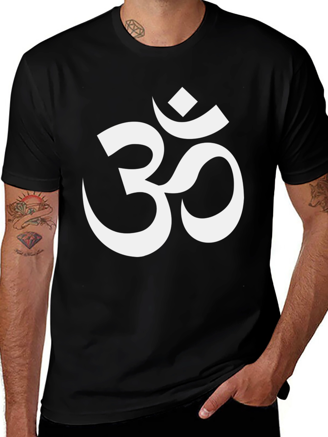 Variant 18 of Om Symbol T-Shirt - Yoga Meditation Tee