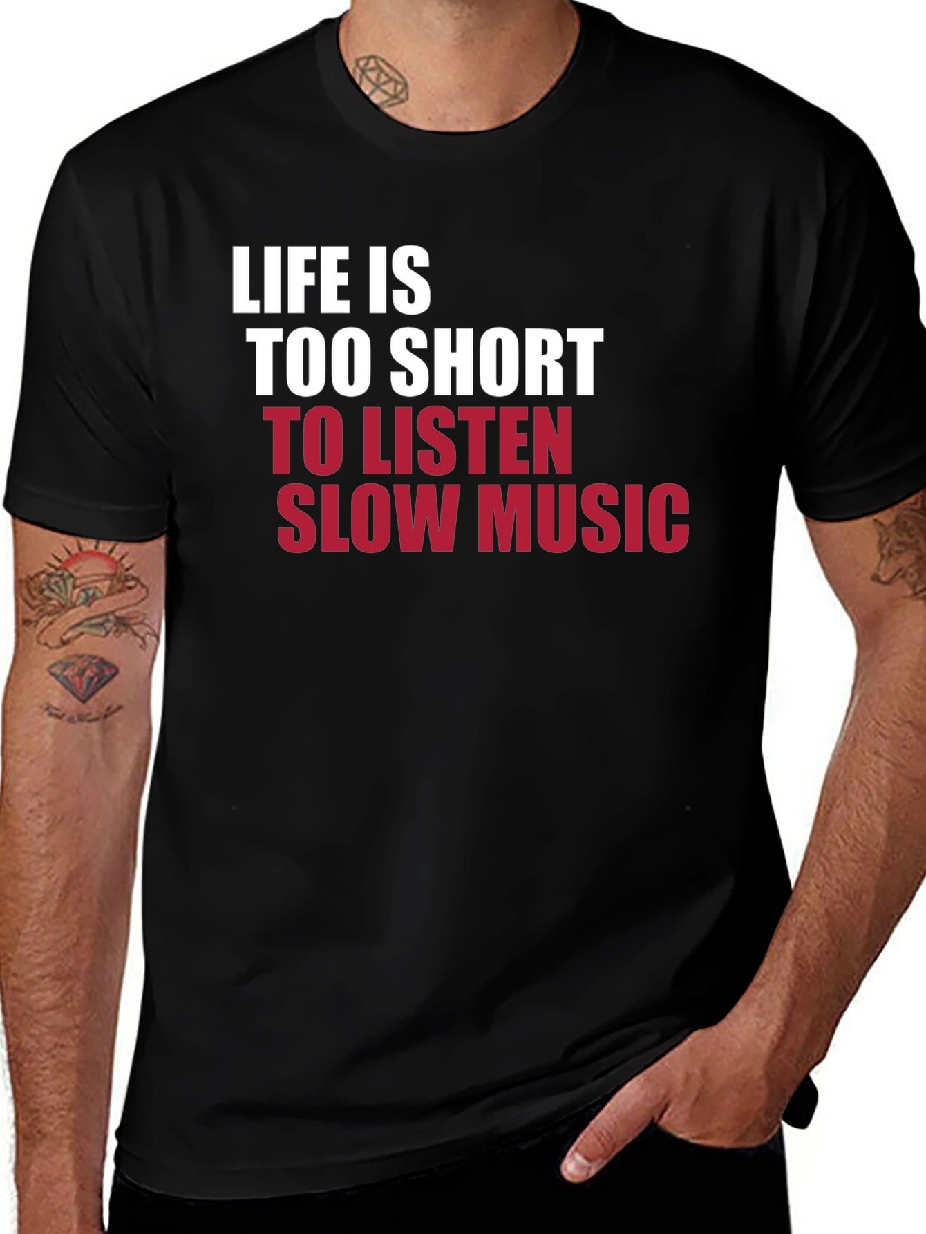 Variant 20 of Life is Too Short Graphic Tee