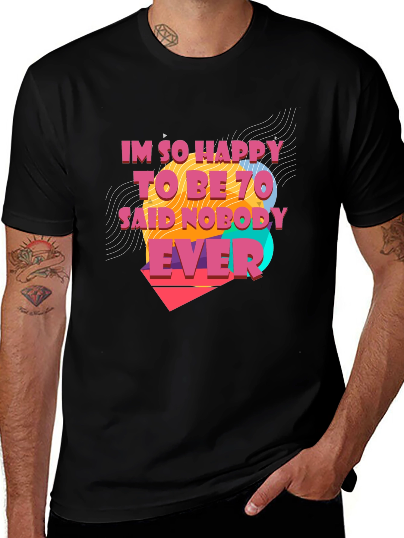Funny 70th Birthday Sarcastic T-Shirt