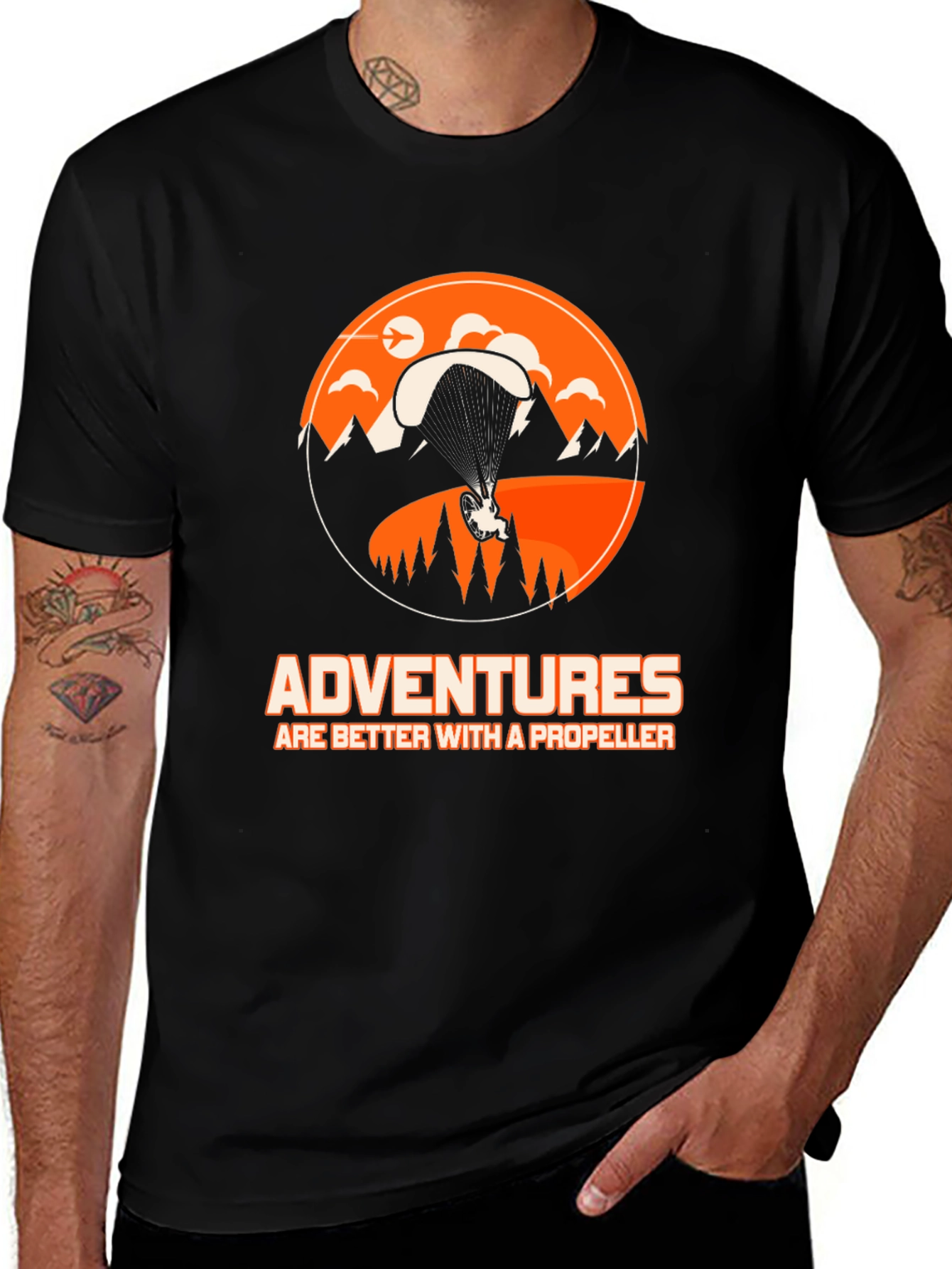 Variant 22 of Adventures Propeller Graphic T-Shirt