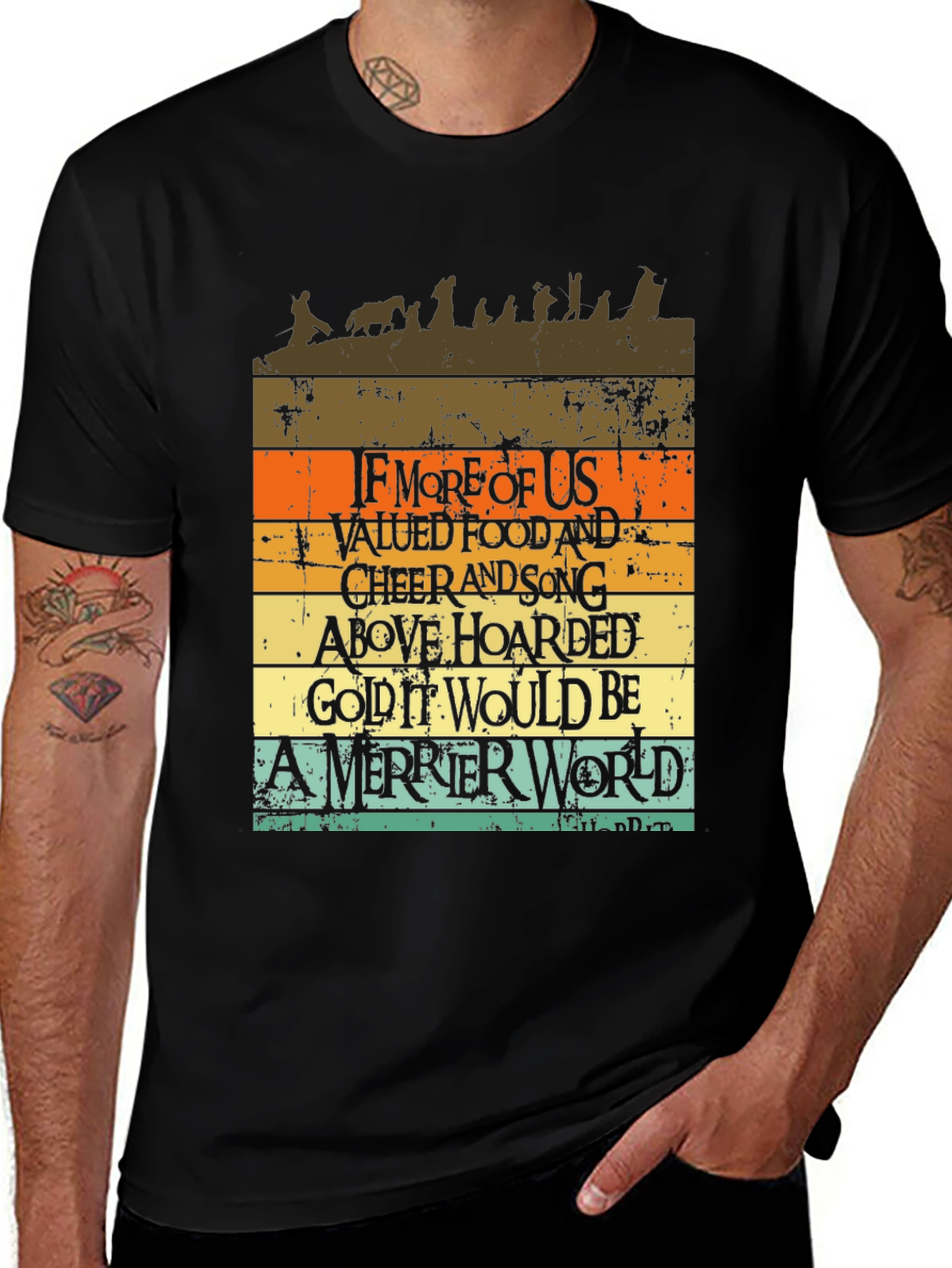 Variant 30 of Lord of the Rings Quote T-Shirt