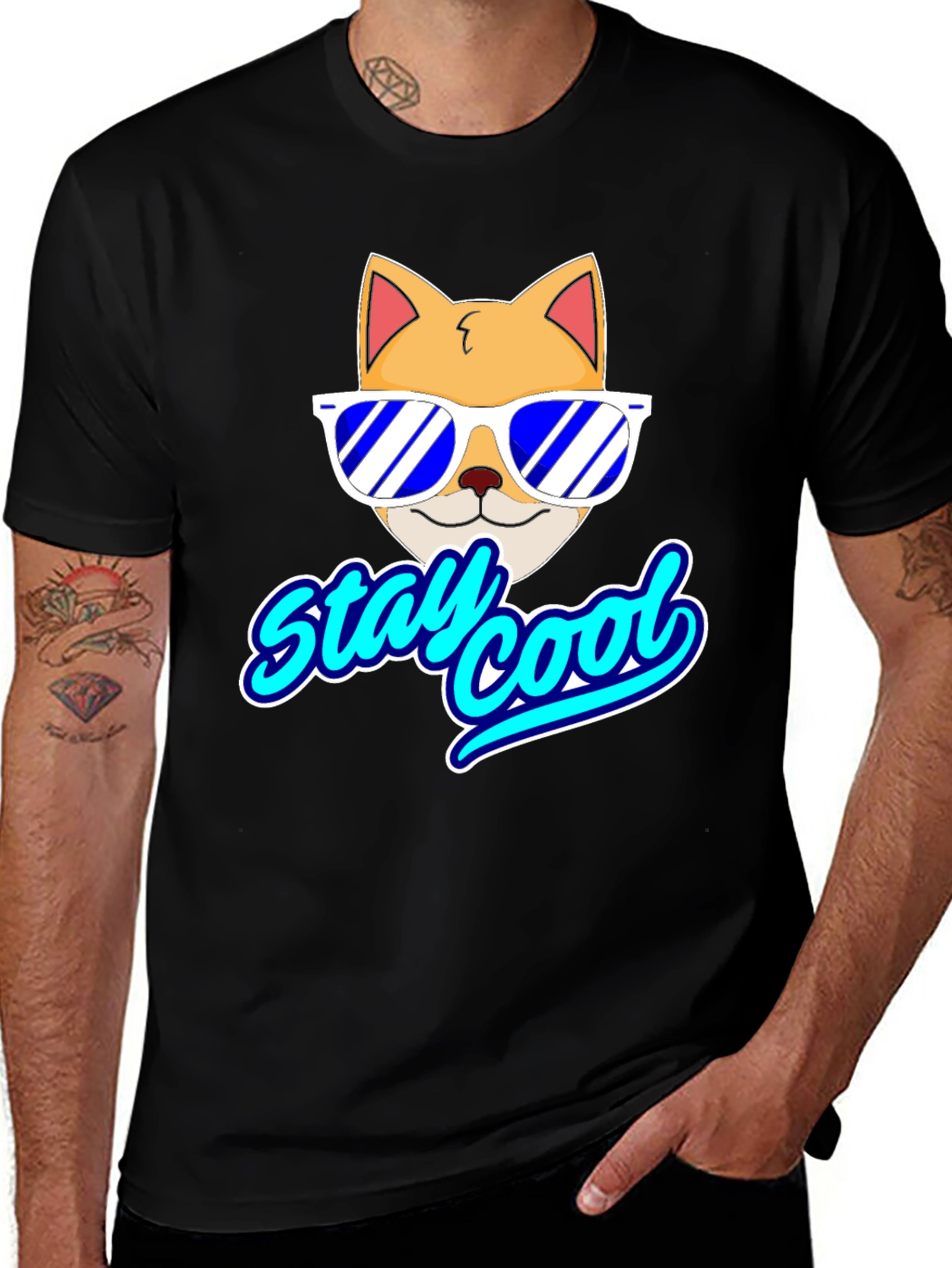 Variant 7 of Stay Cool Dog T-Shirt