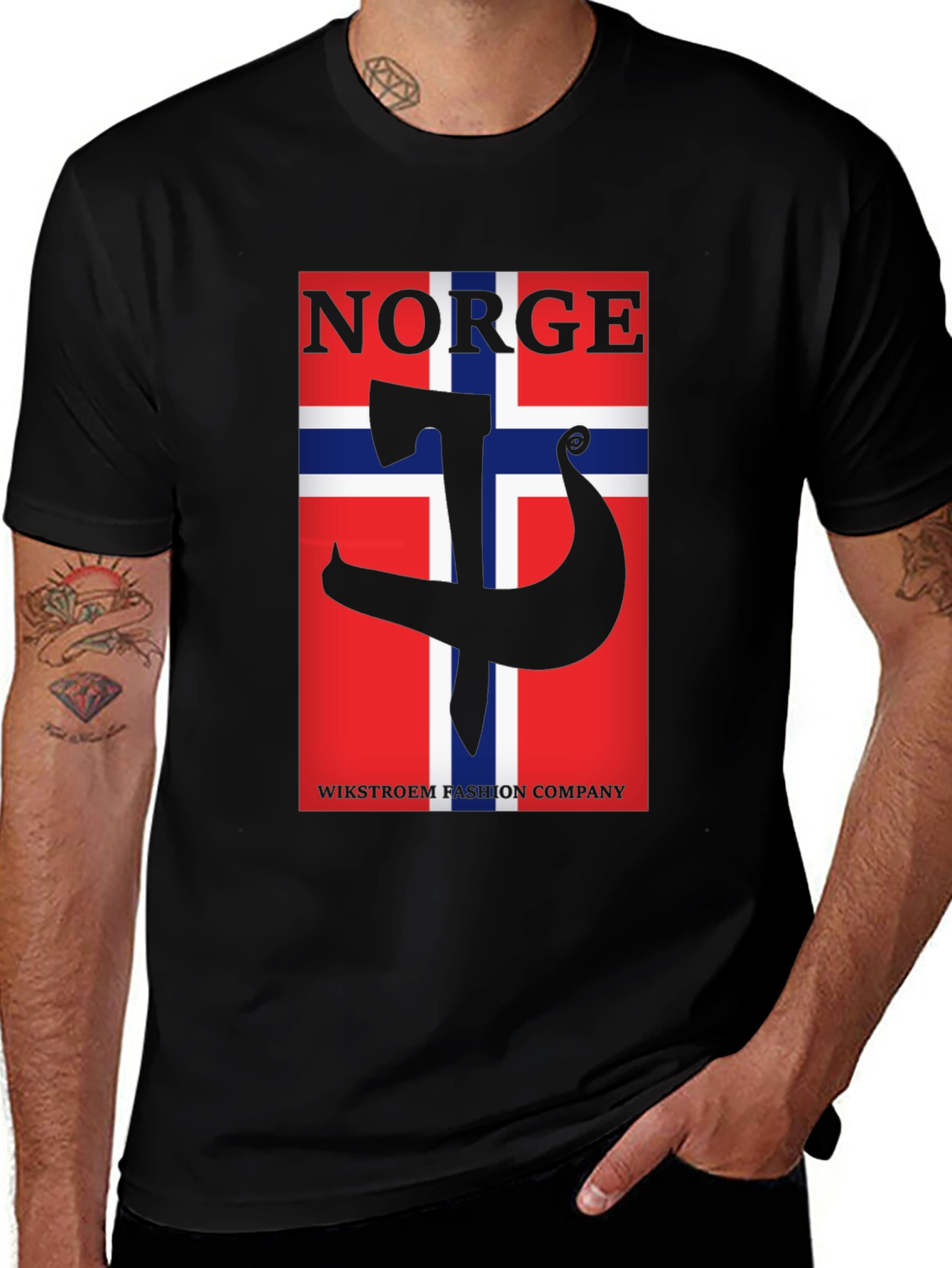 Variant 22 of Norge Viking Fashion Tee