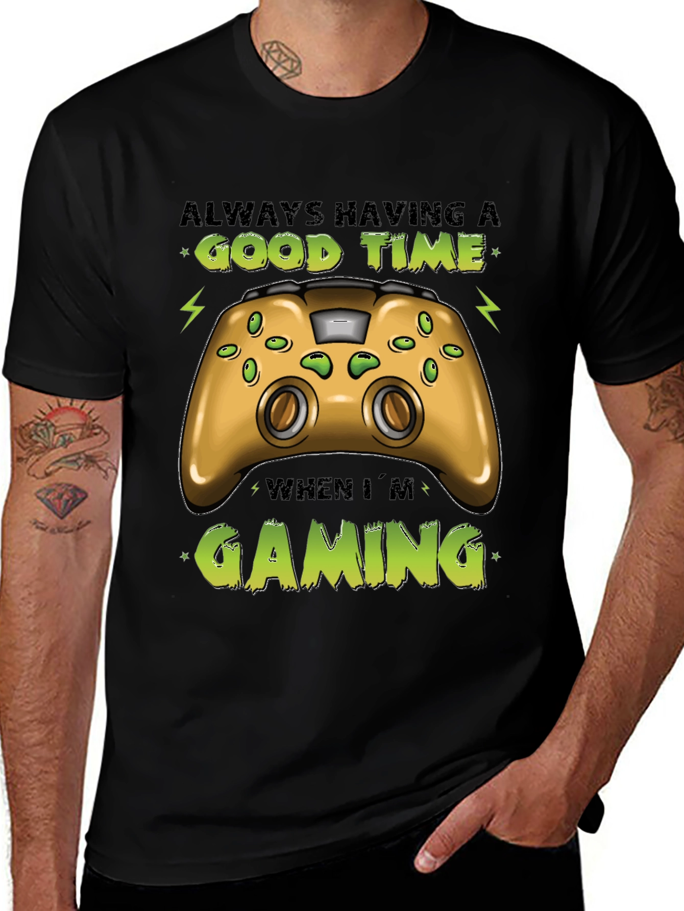 Variant 20 of Gaming T-Shirt - Always Having a Good Time