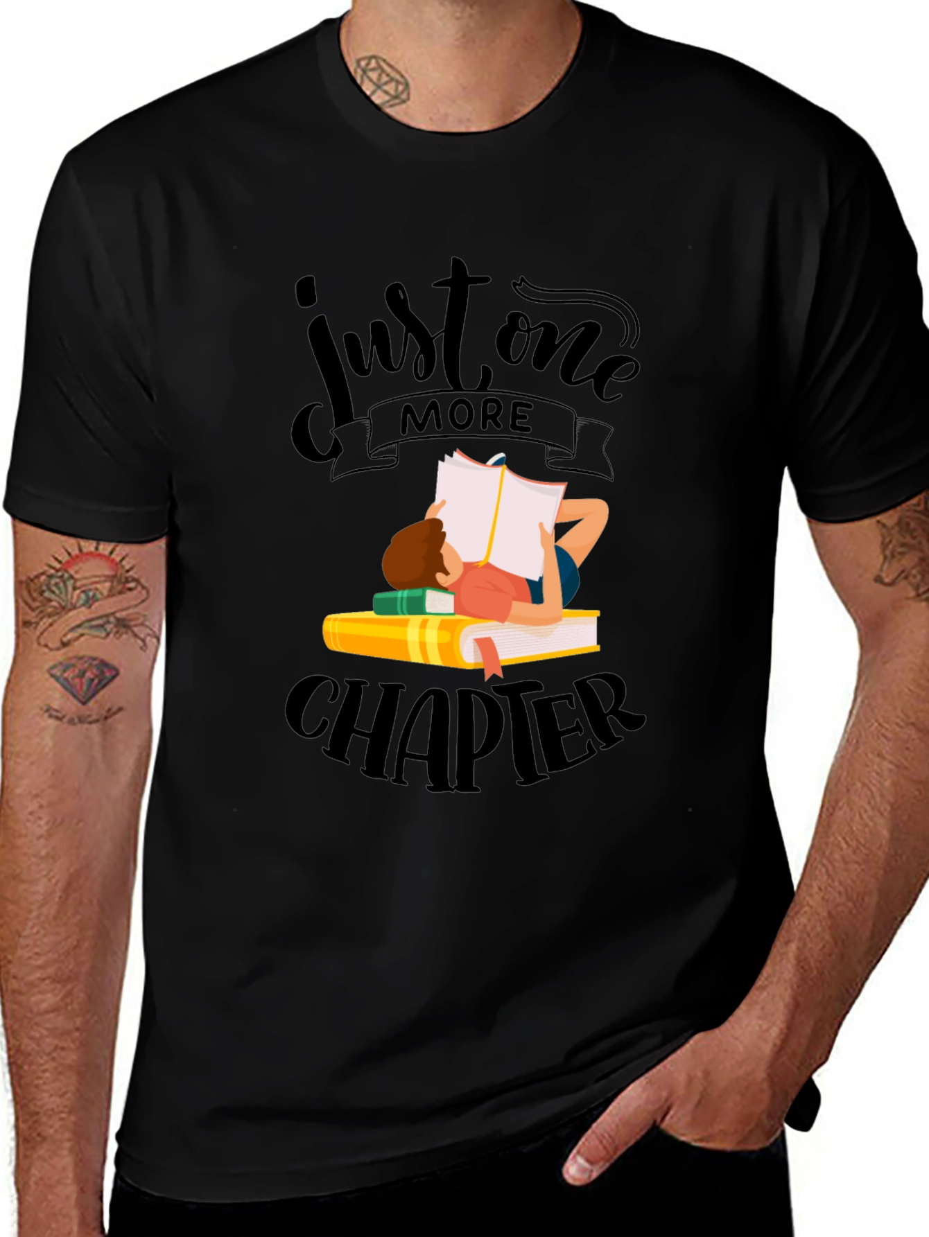Variant 4 of Just One More Chapter T-Shirt, Book Lover Tee