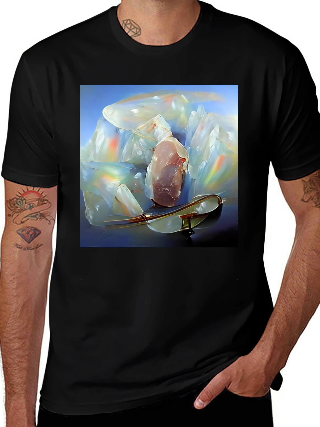 Variant 9 of Abstract Art T-Shirt