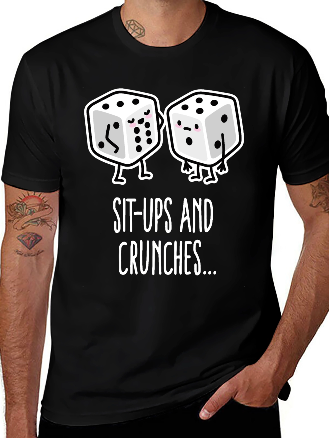 Sit-Ups and Crunches Graphic T-Shirt