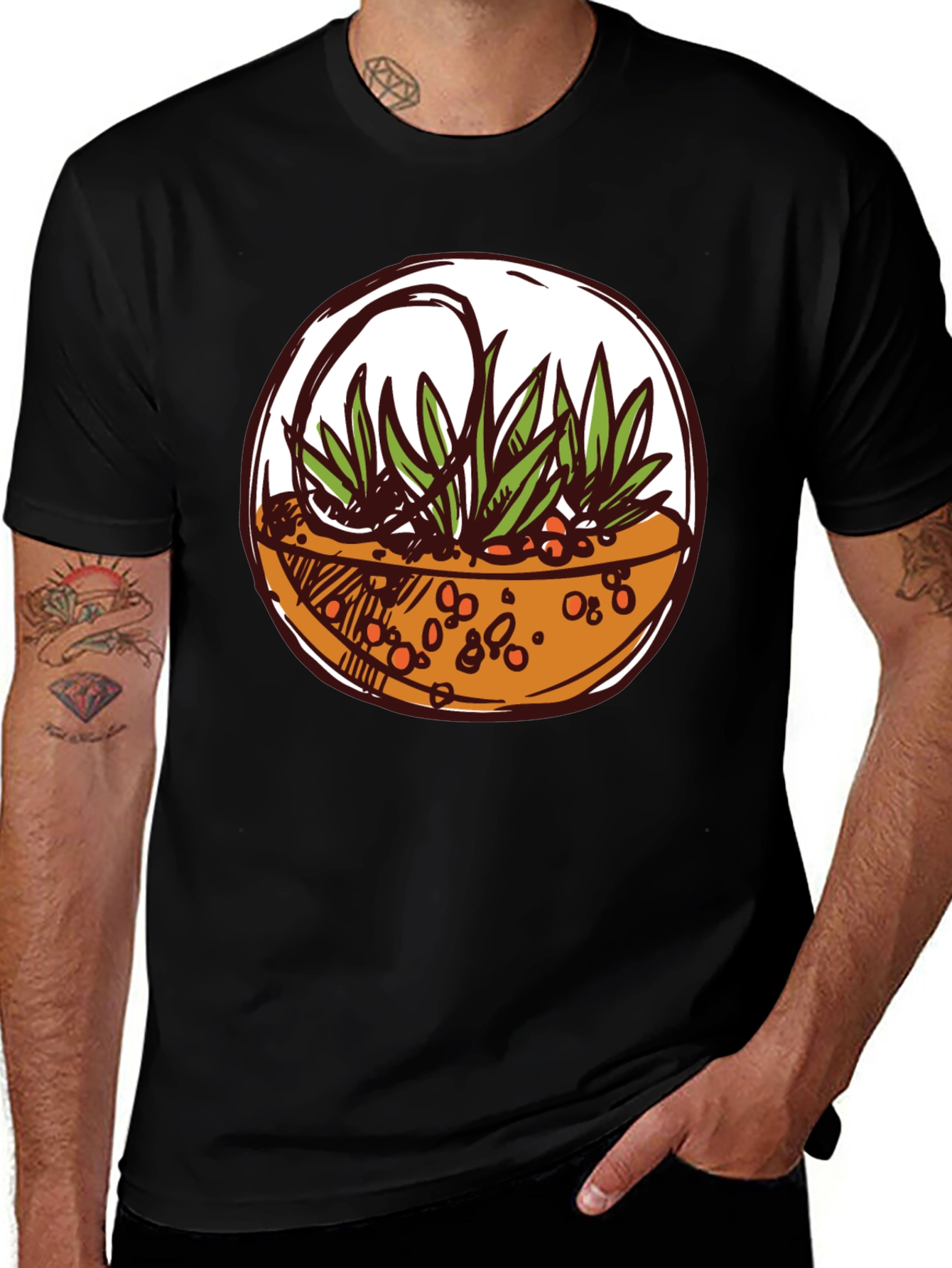 Variant 7 of Terrarium Graphic Tee - Unique Style