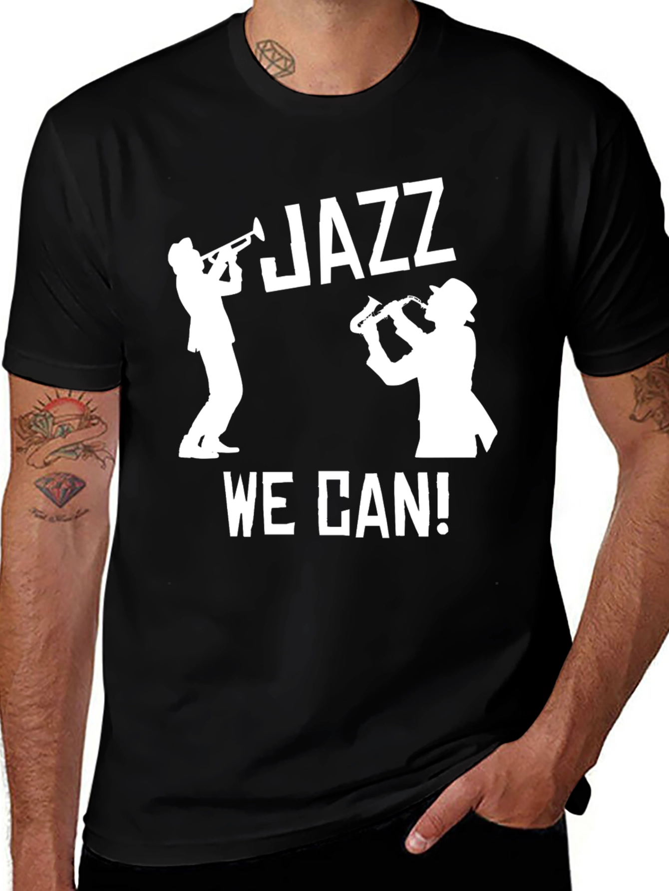 Jazz We Can! Graphic T-Shirt