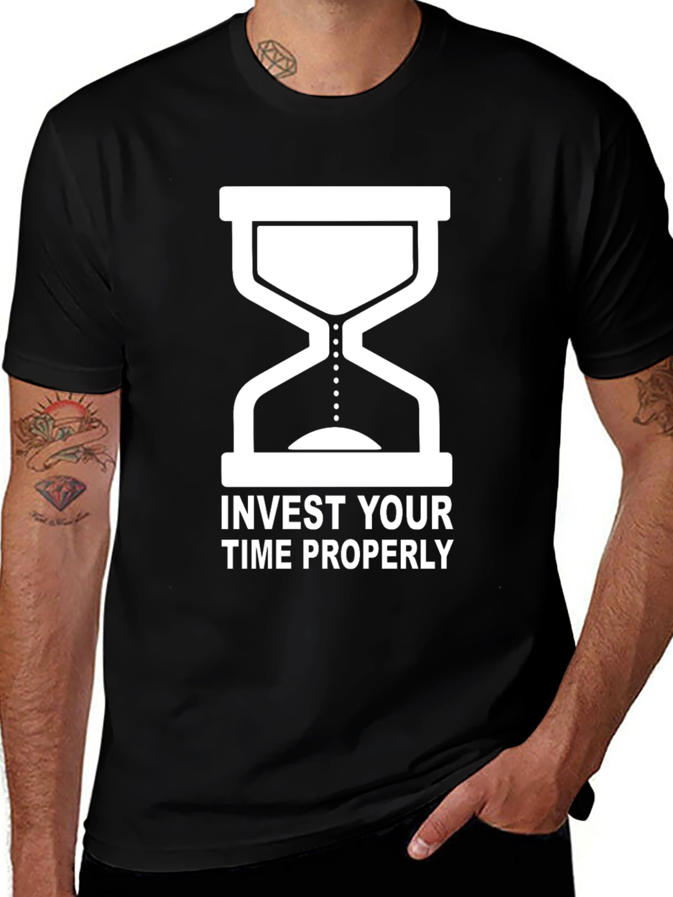 Variant 11 of Invest Time Properly Graphic Tee