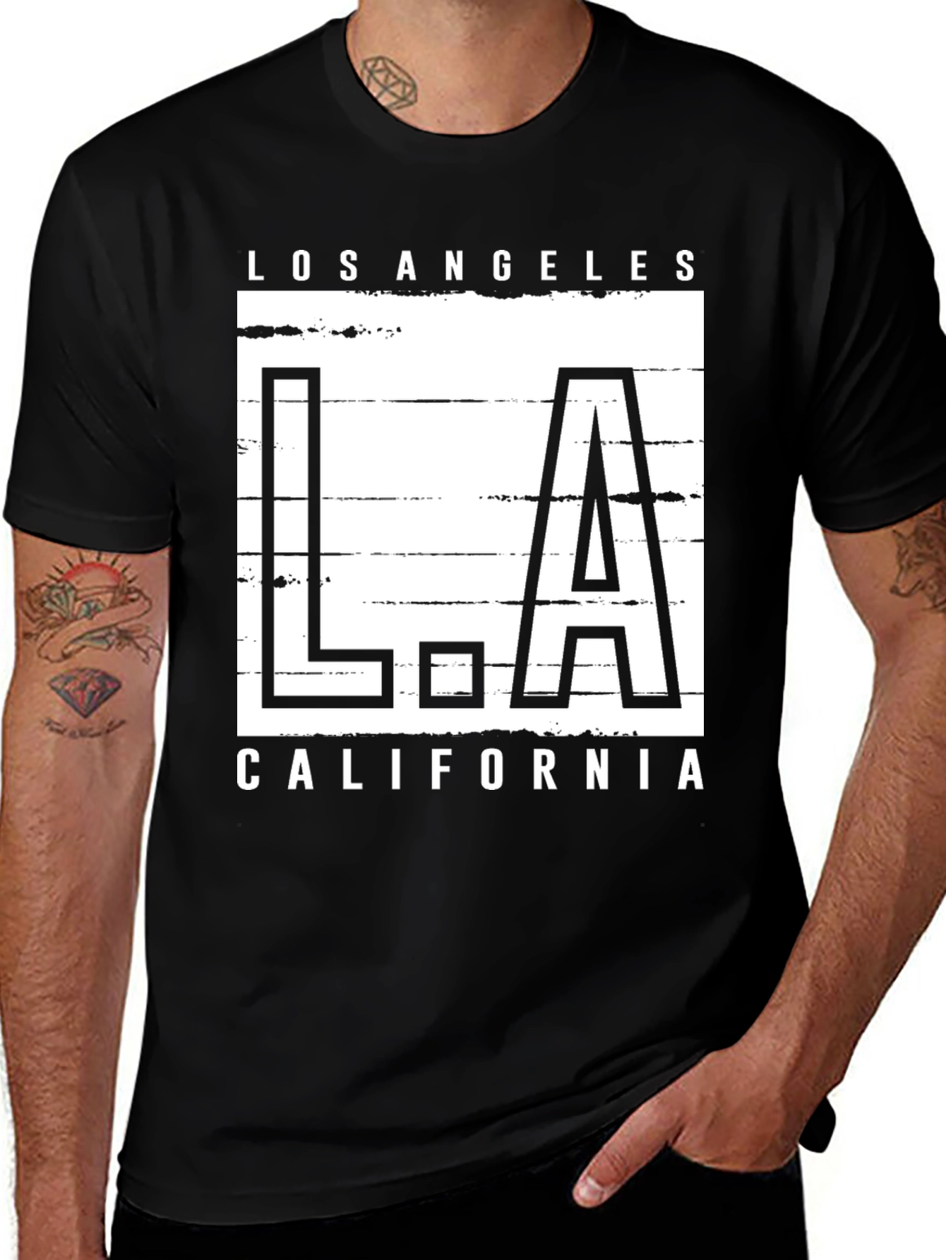 Variant 23 of LA California Graphic Print T-Shirt