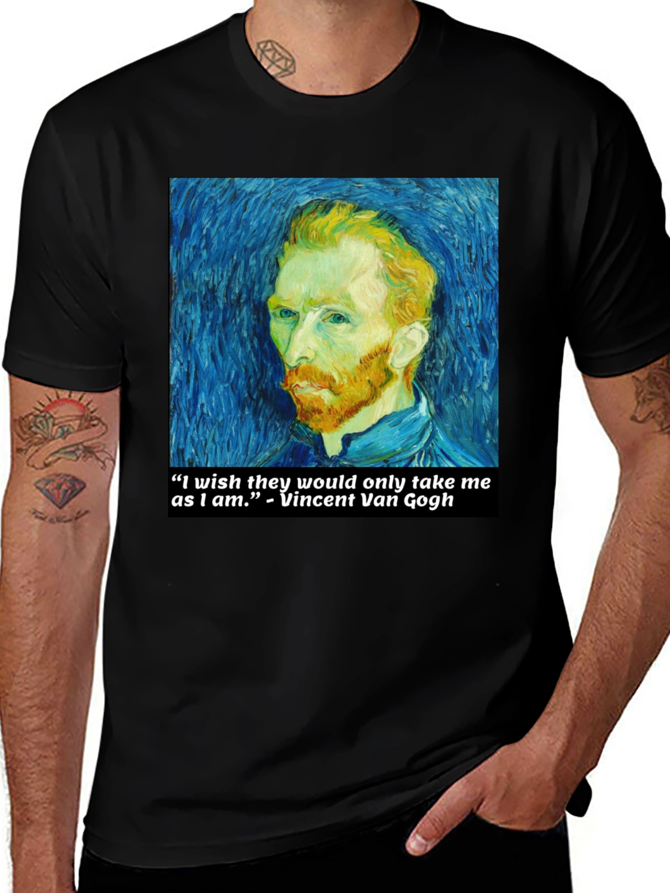 Van Gogh Quote T-Shirt - Art Lover Tee