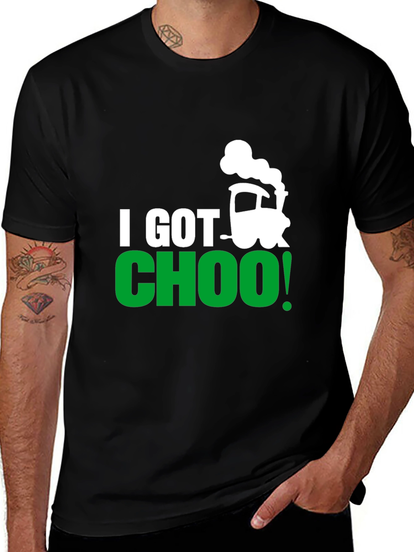 I Got Choo! Train Graphic T-Shirt