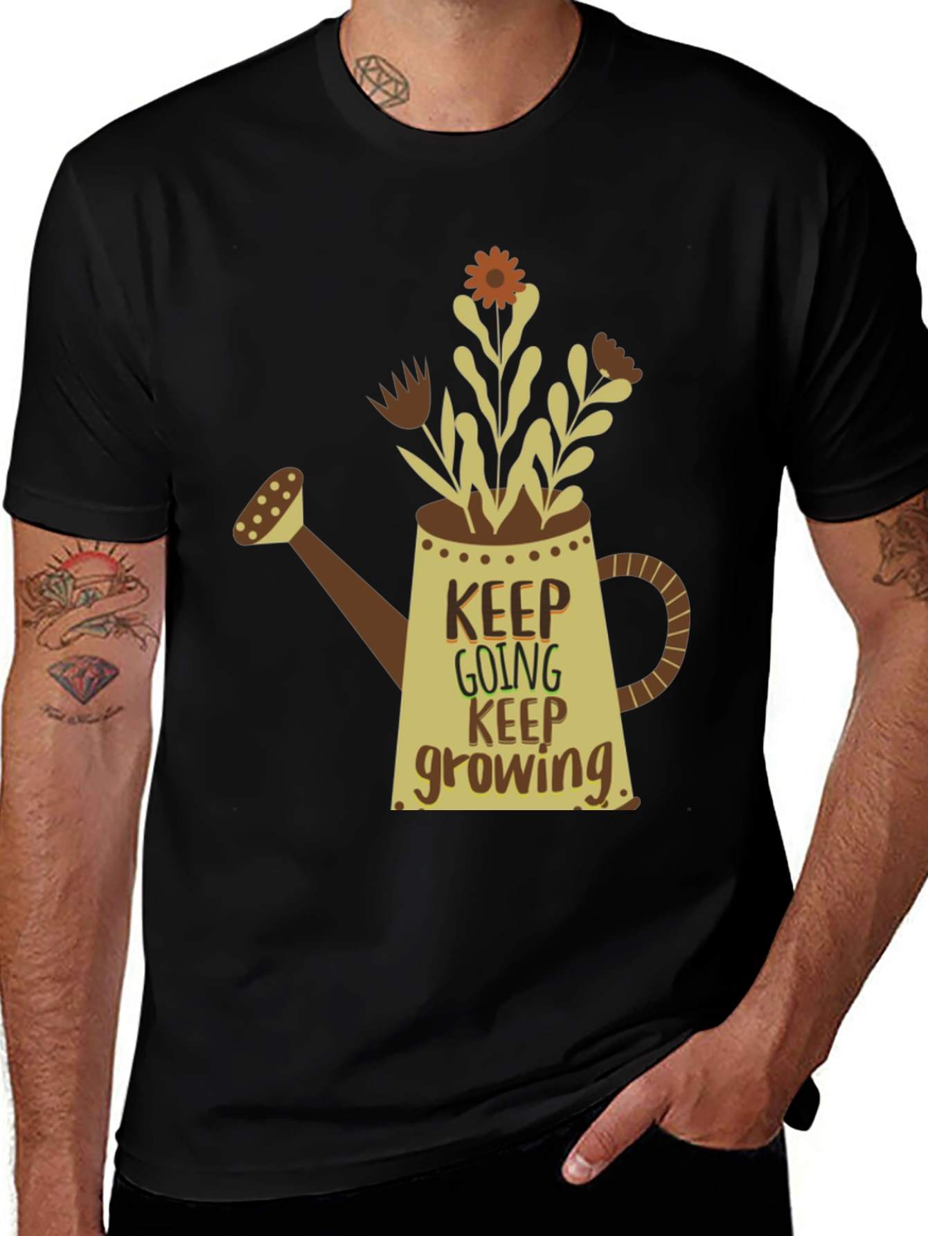 Variant 8 of Keep Growing T-Shirt - Gardener Tee