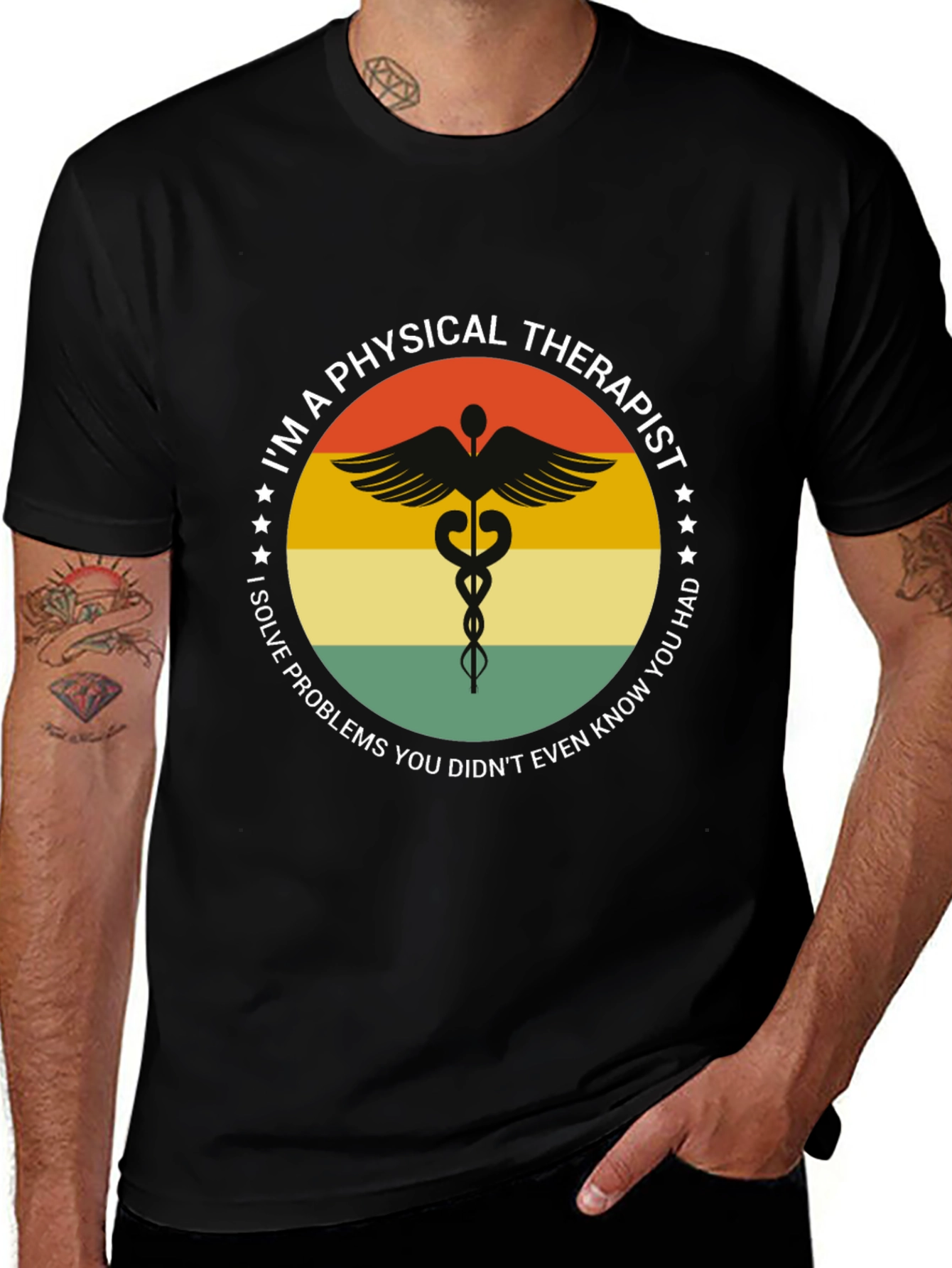 Variant 19 of Physical Therapist T-Shirt - Problem Solver
