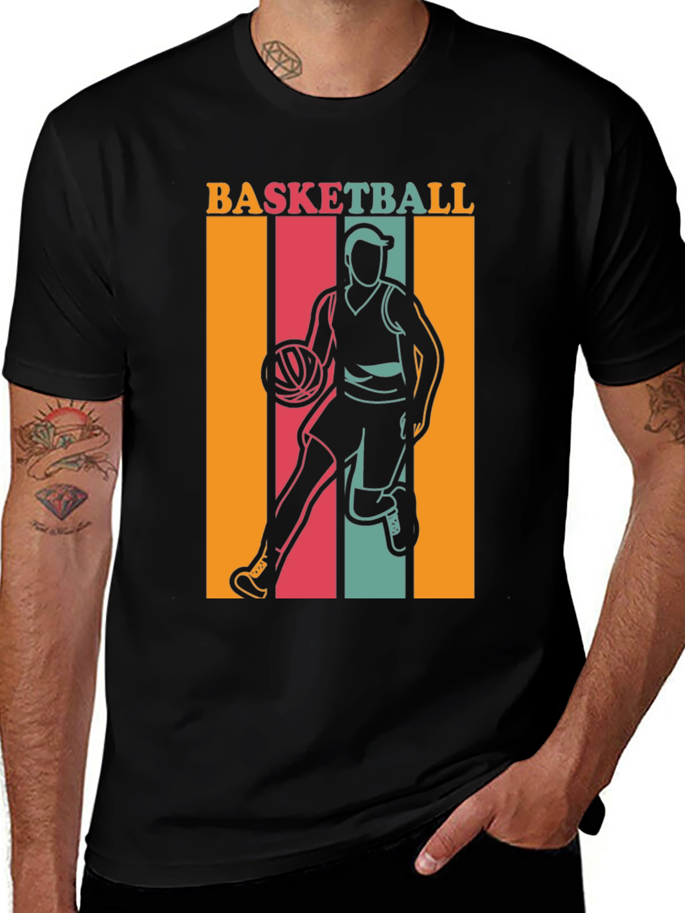 Variant 2 of Basketball Player Graphic Tee