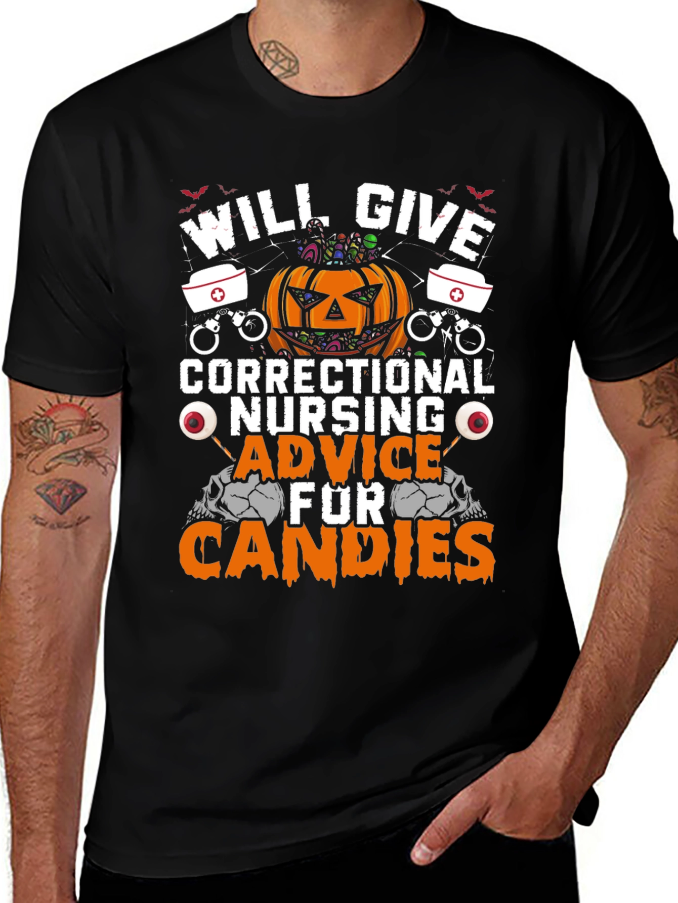 Correctional Nursing Advice Halloween T-Shirt