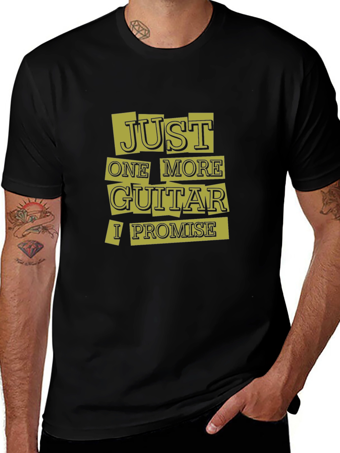 Variant 11 of Just One More Guitar T-Shirt - Musician's Tee