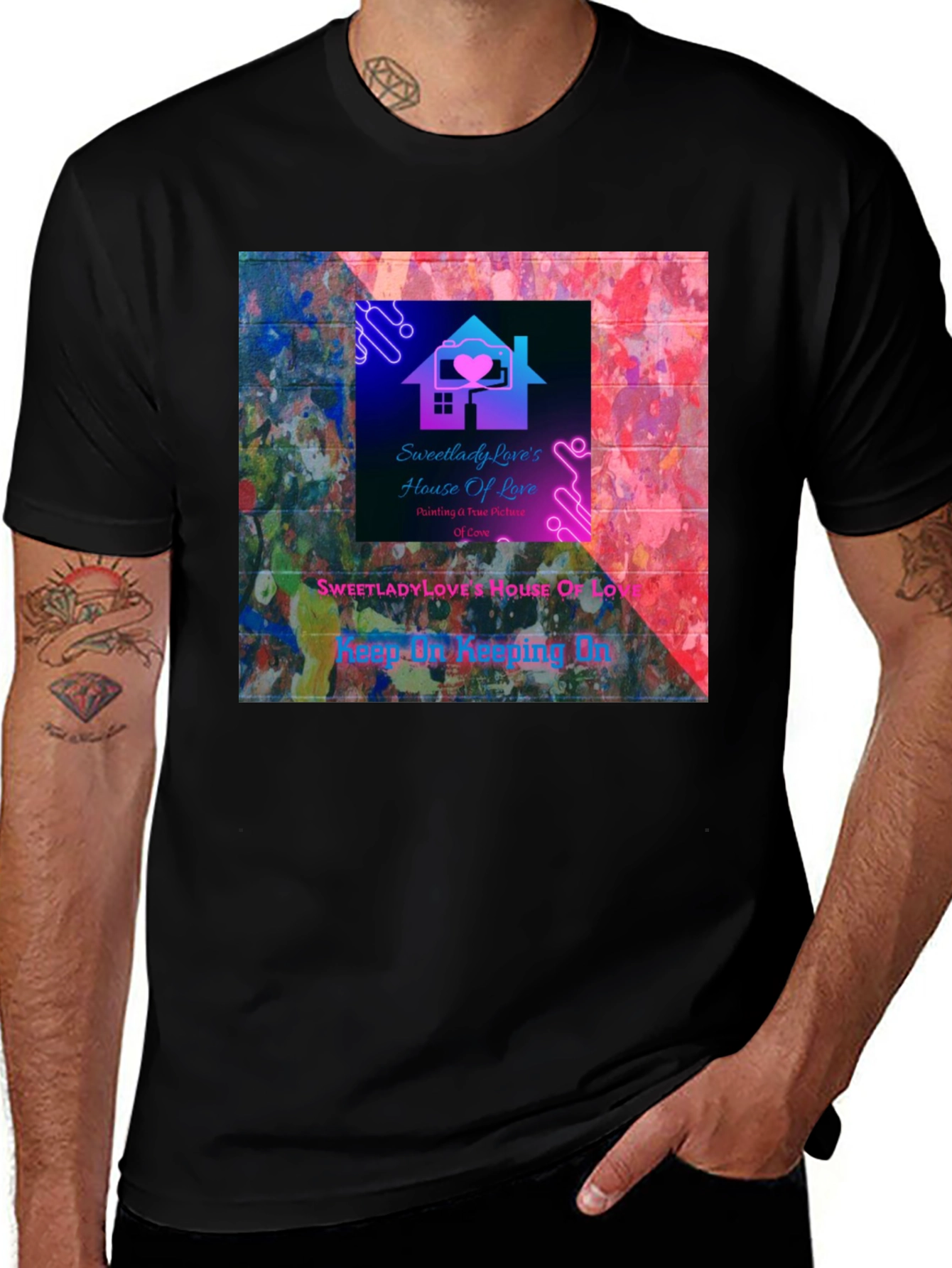 Variant 17 of Sweetlady Love's House of Love Graphic T-Shirt