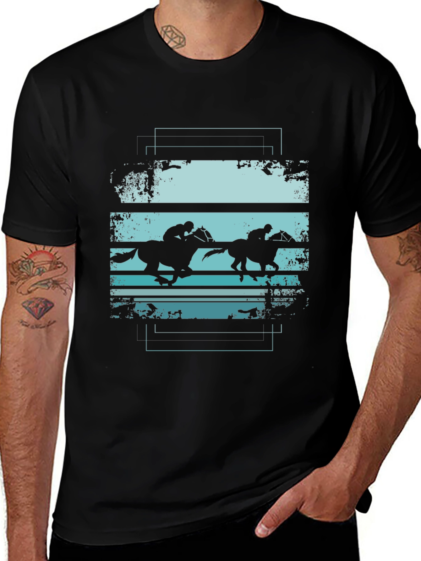 Variant 24 of Horse Racing Graphic Tee