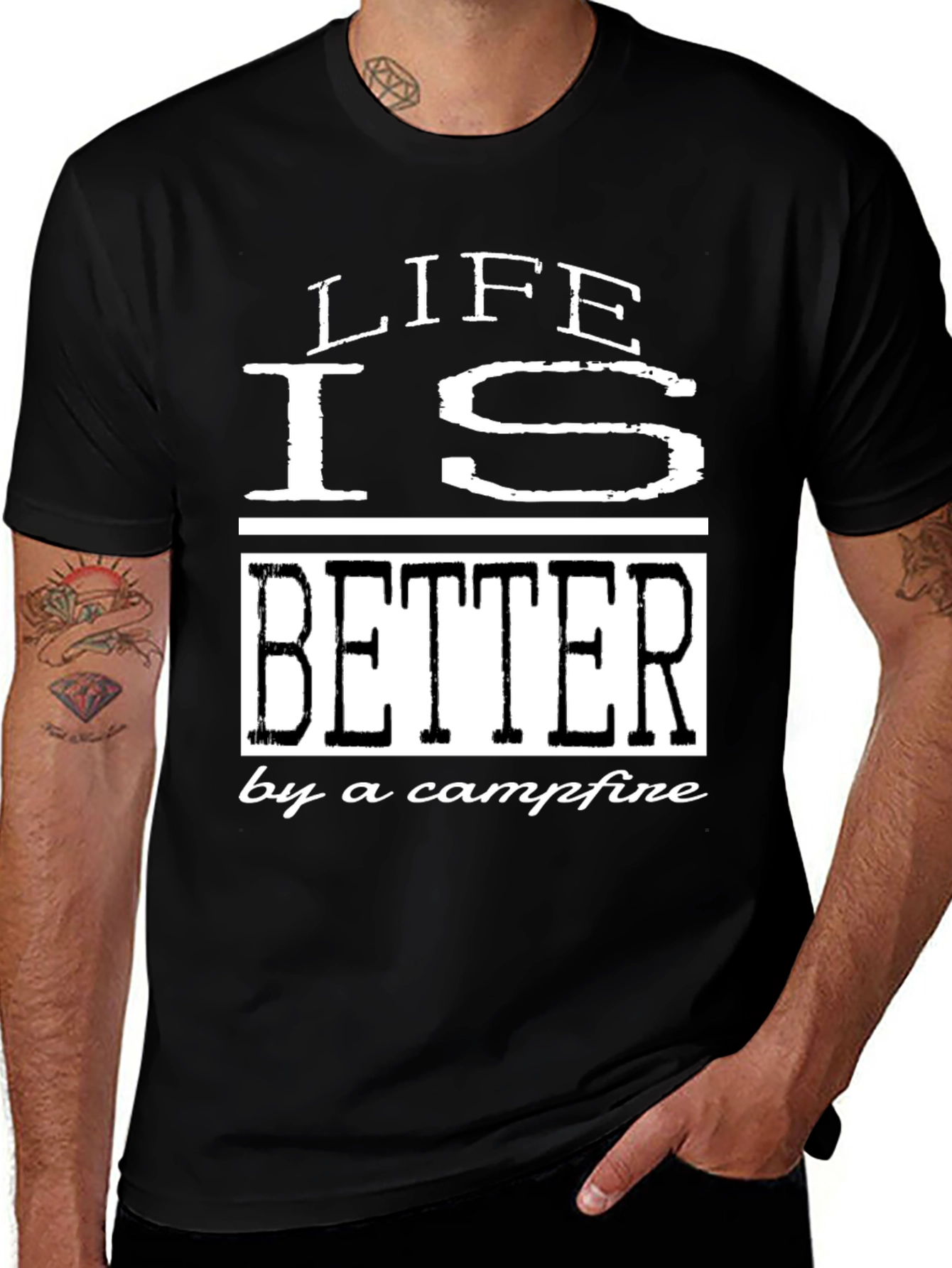 Variant 19 of Life is Better by a Campfire T-Shirt