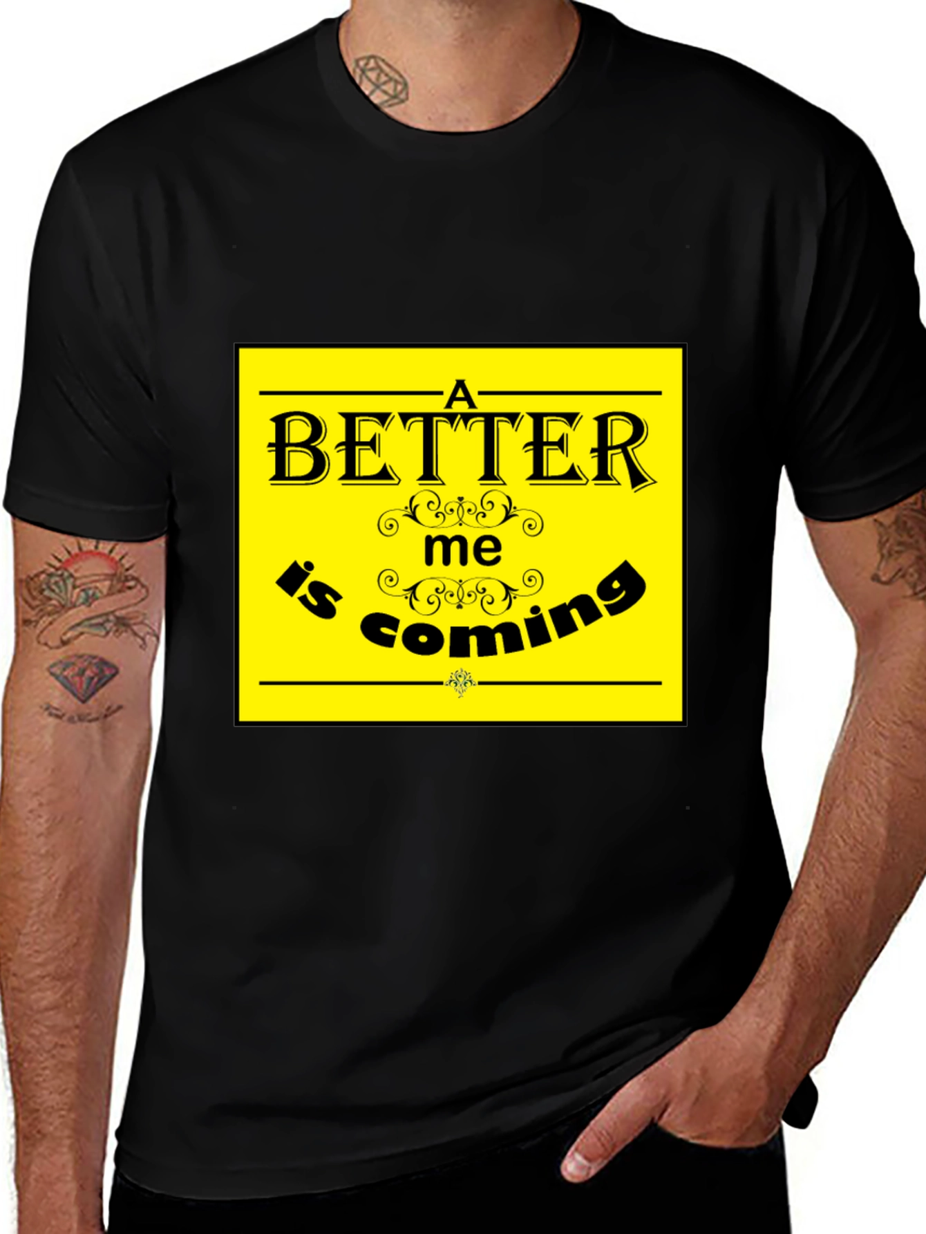 Variant 17 of A Better Me is Coming T-Shirt