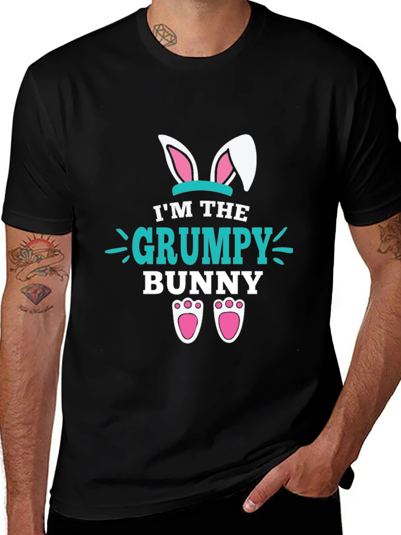 Variant 8 of Grumpy Bunny T-Shirt