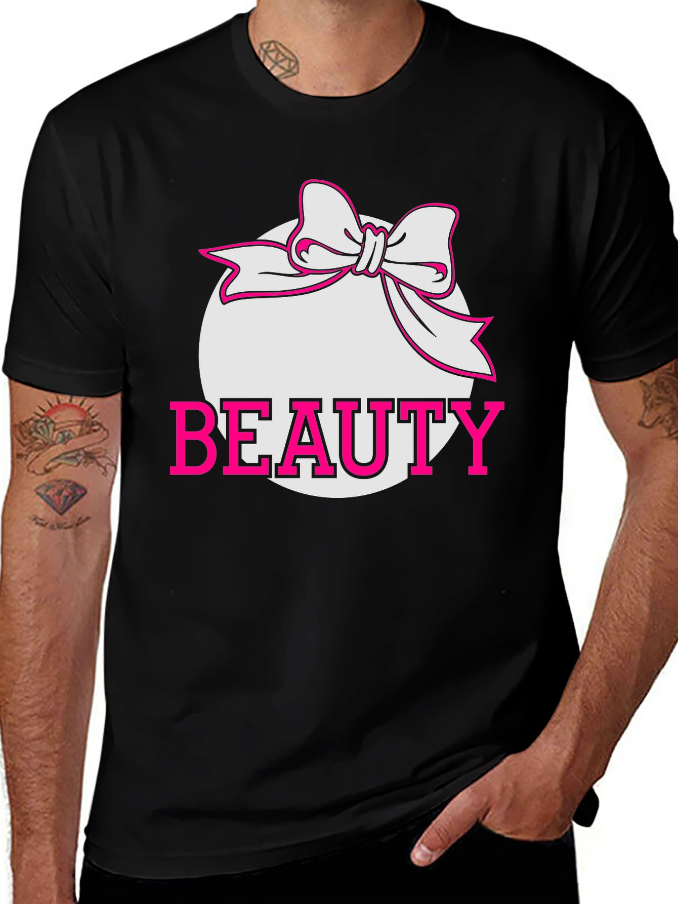 Variant 20 of Beauty Bow Graphic T-Shirt