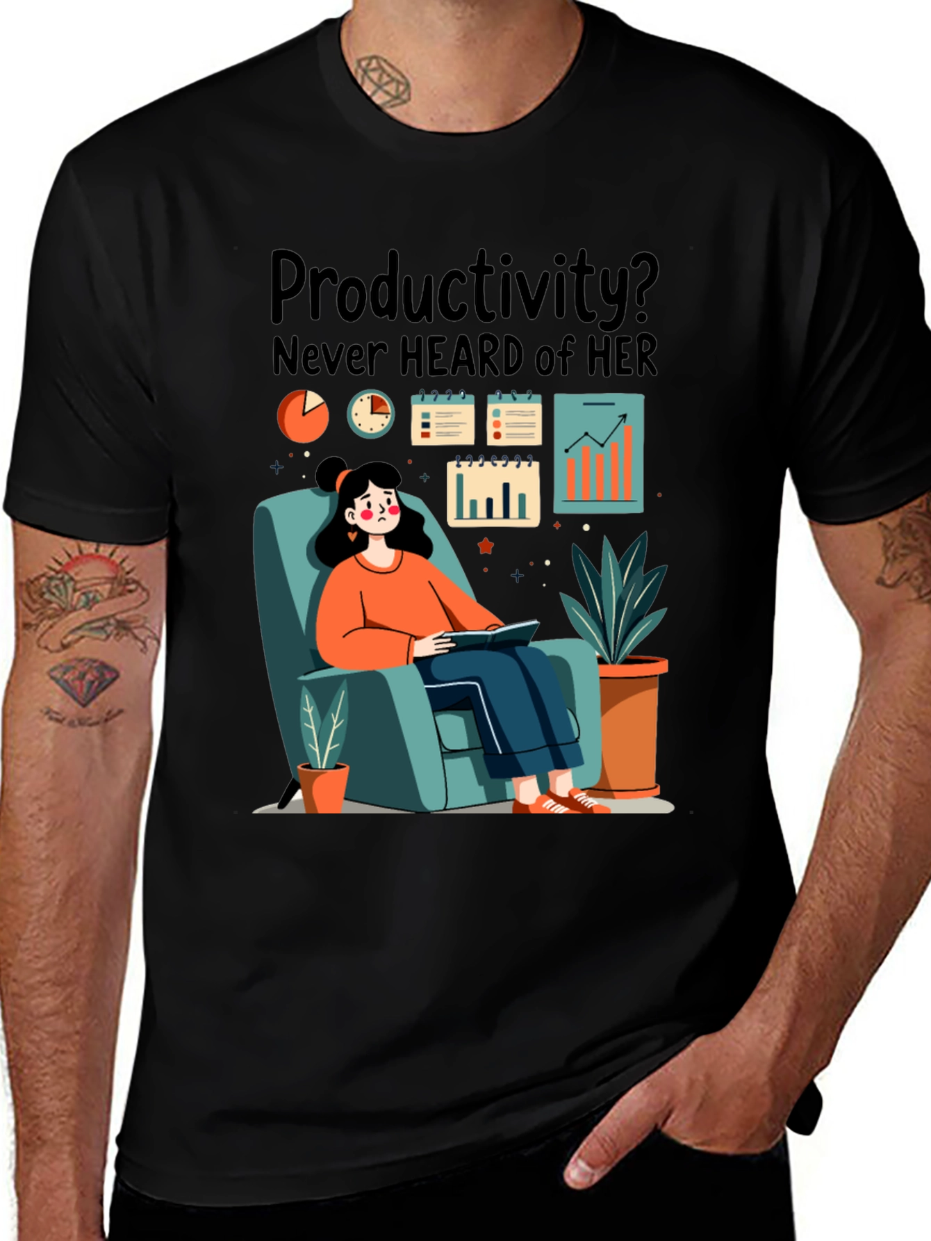 Productivity? T-Shirt - Relaxed & Humorous