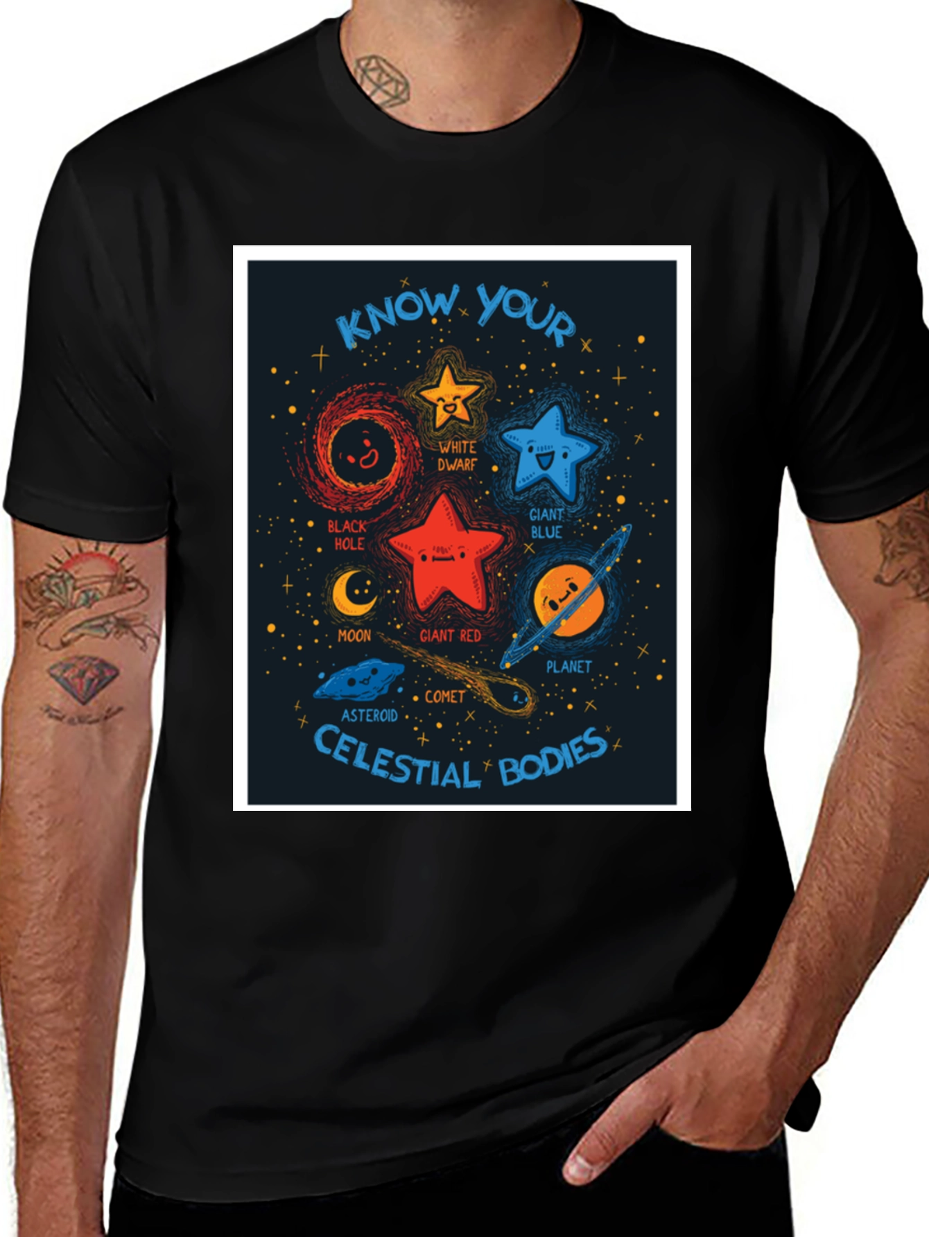 Celestial Bodies Graphic Tee