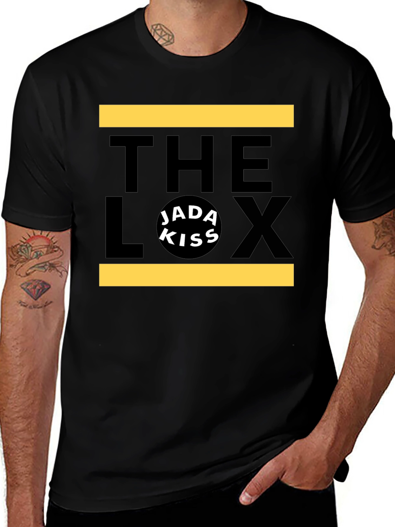 Variant 5 of The LOX Jadakiss Black Graphic T-Shirt
