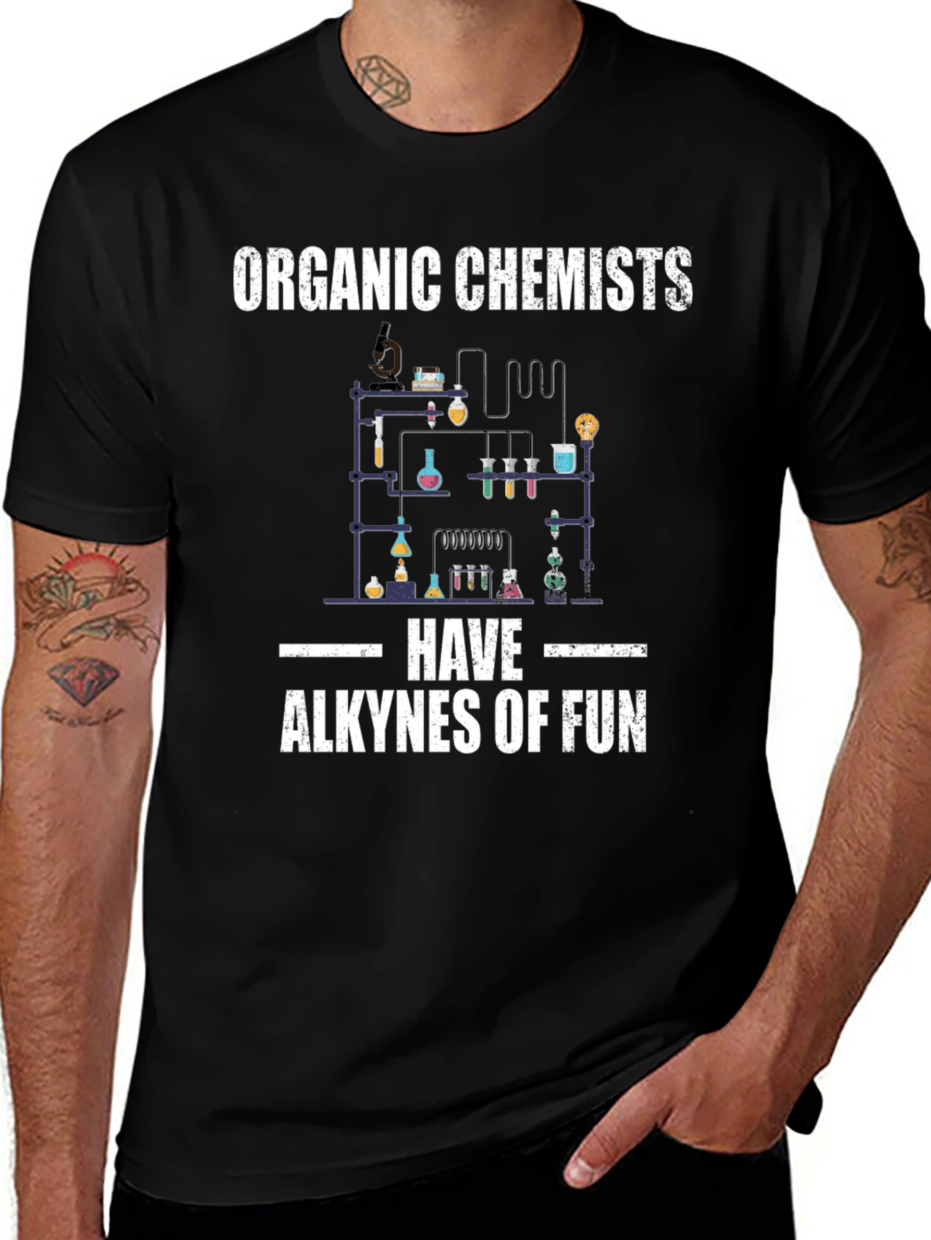 Organic Chemists Have Alkynes of Fun T-Shirt