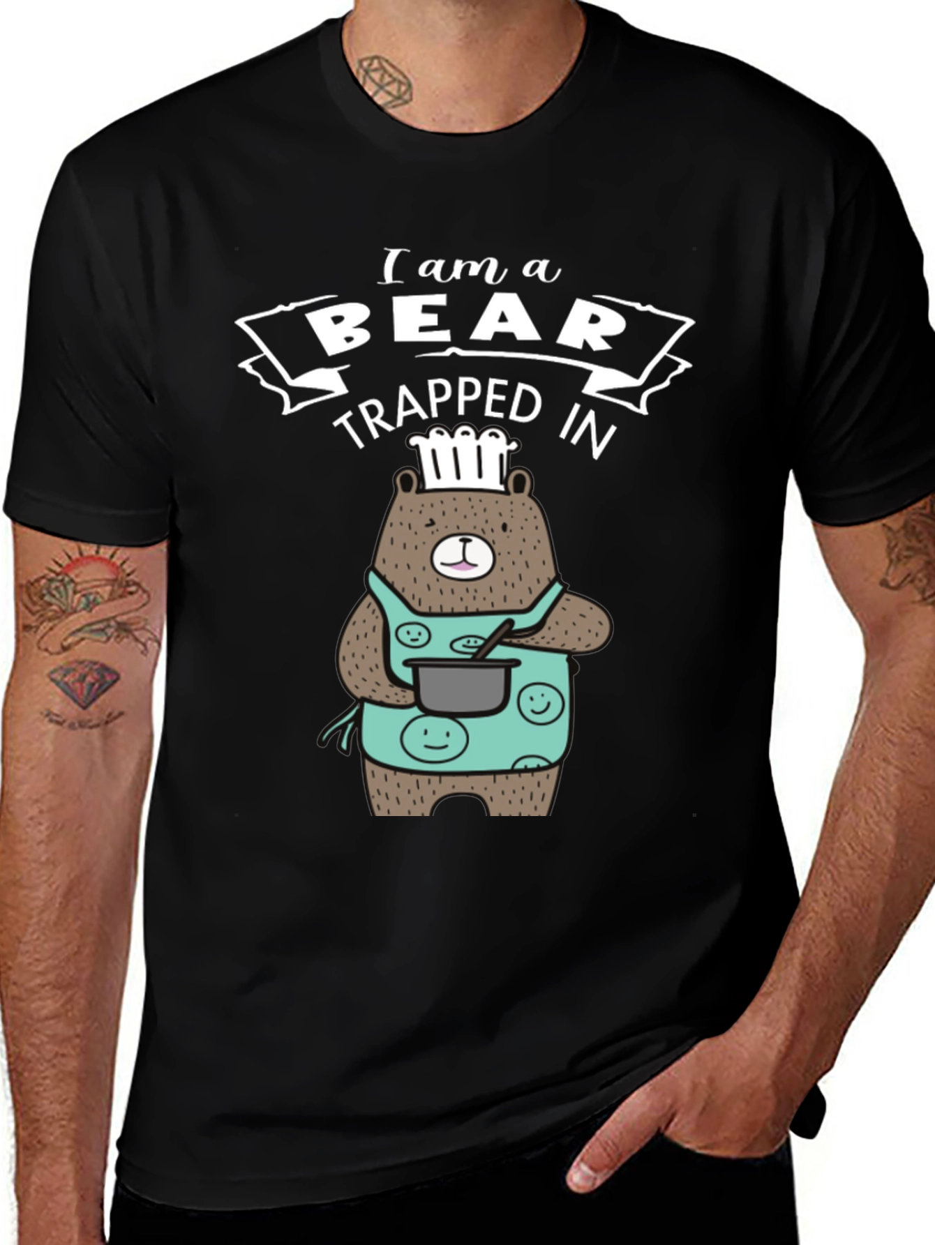 Variant 24 of I am a Bear Trapped in T-Shirt
