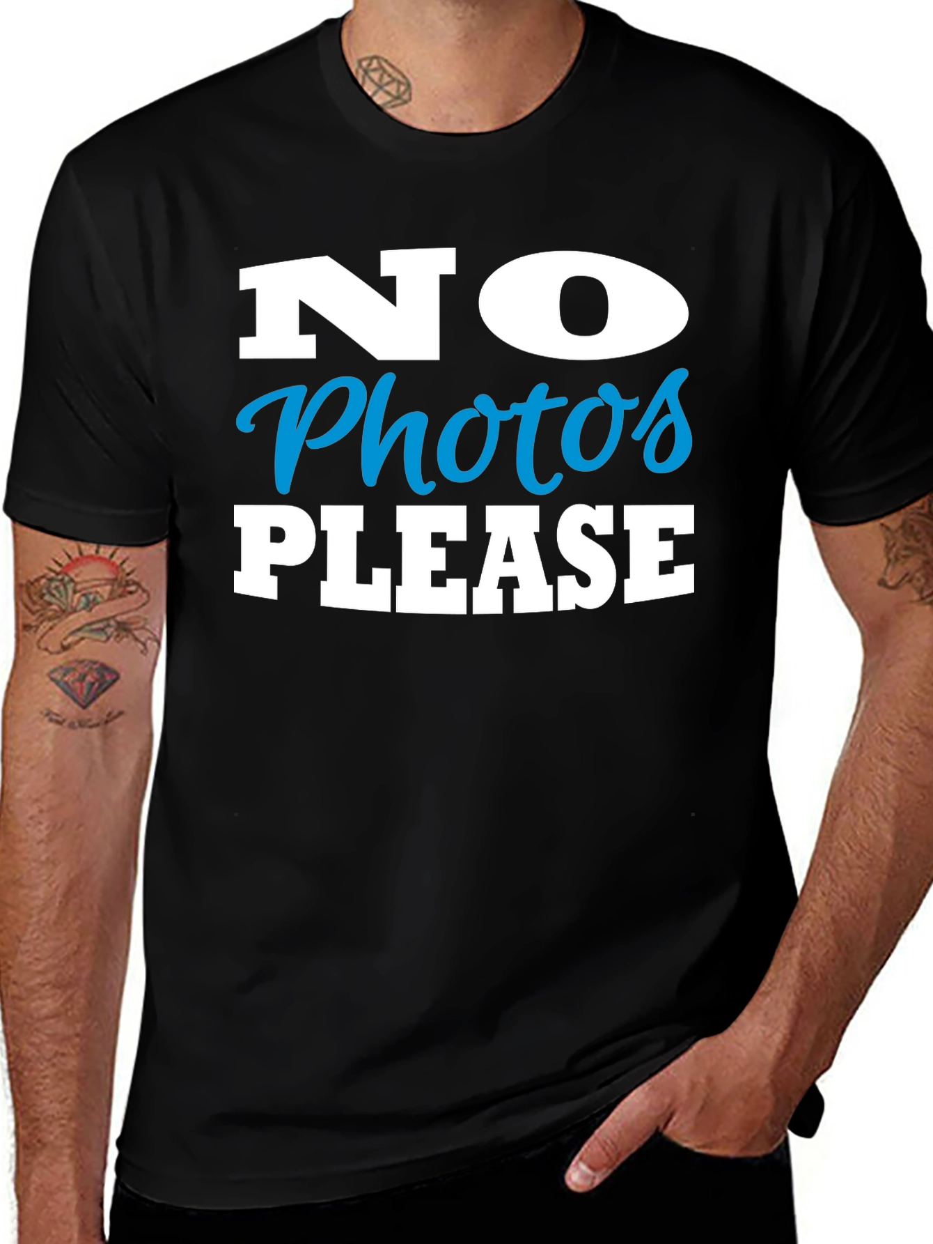 Variant 24 of No Photos Please Graphic T-Shirt