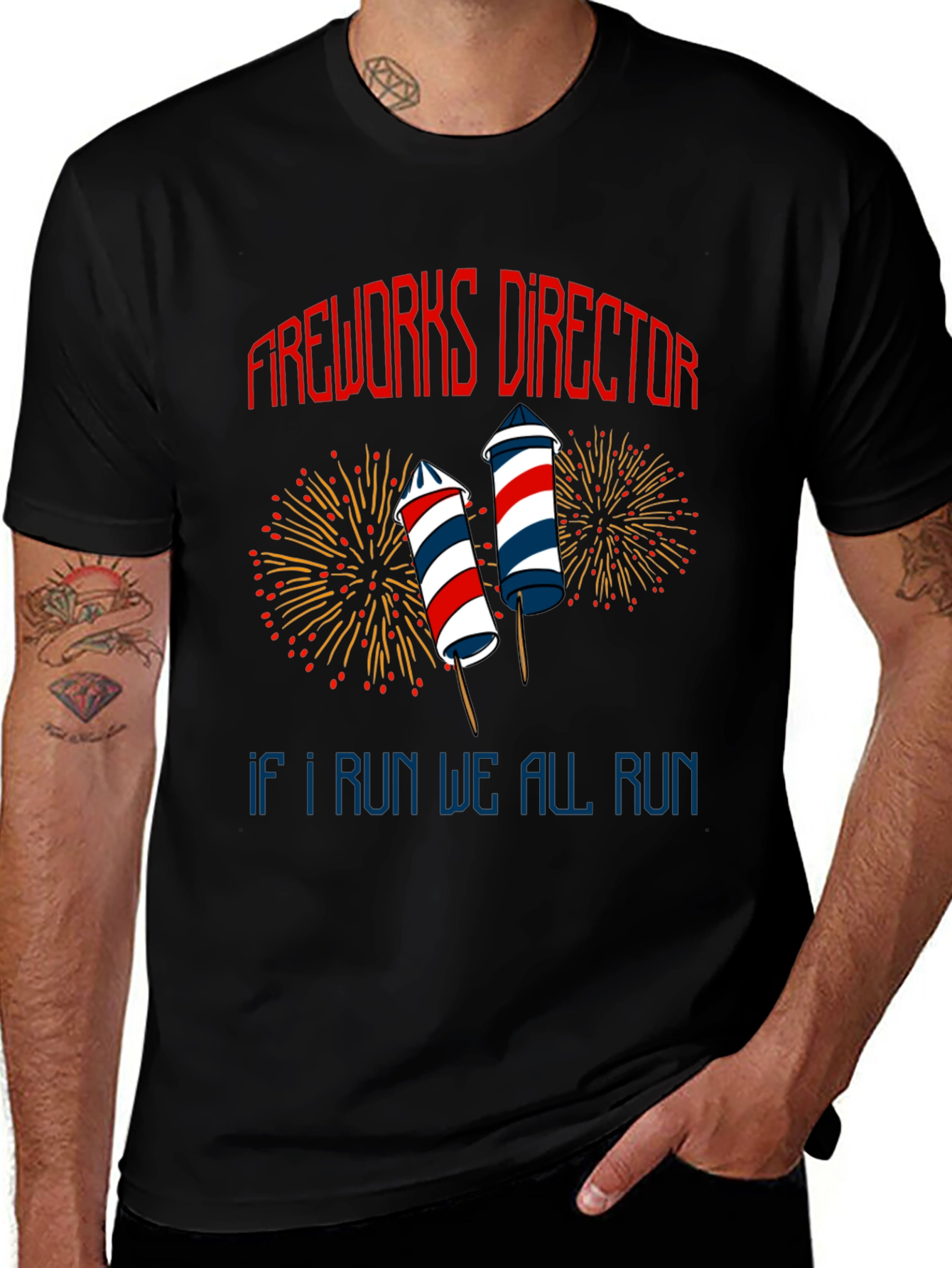 Variant 3 of Fireworks Director T-Shirt - Funny 4th of July Tee