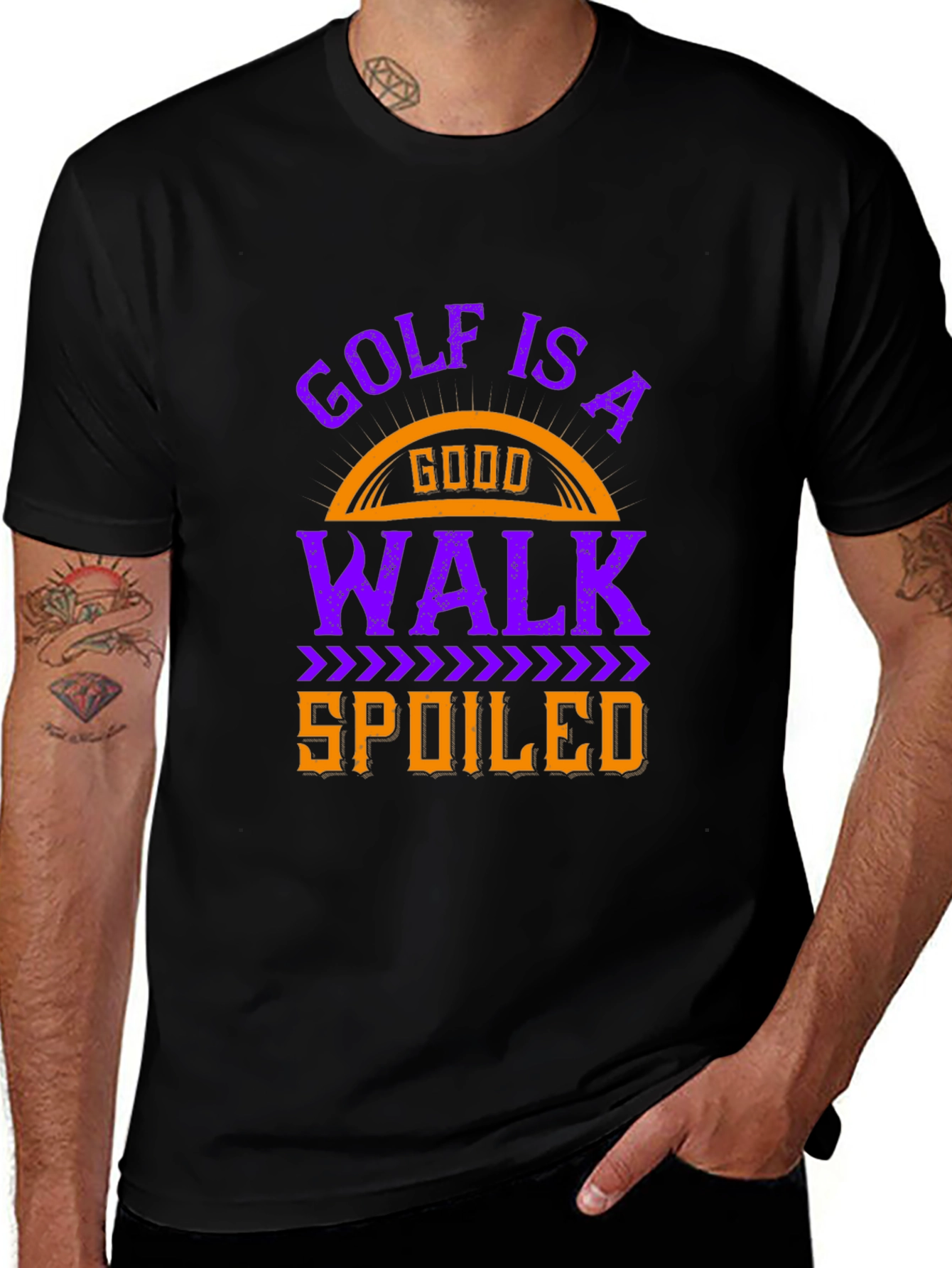 Variant 29 of Golf is a Good Walk Spoiled Graphic T-Shirt