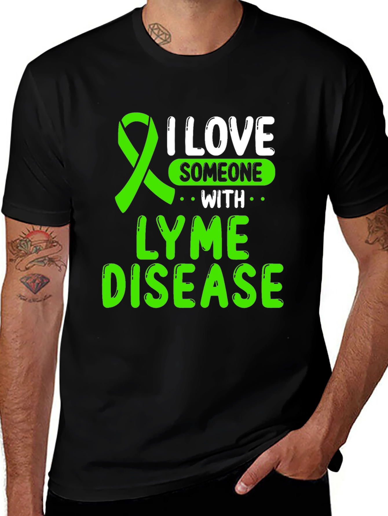 Variant 6 of Lyme Disease Awareness T-Shirt