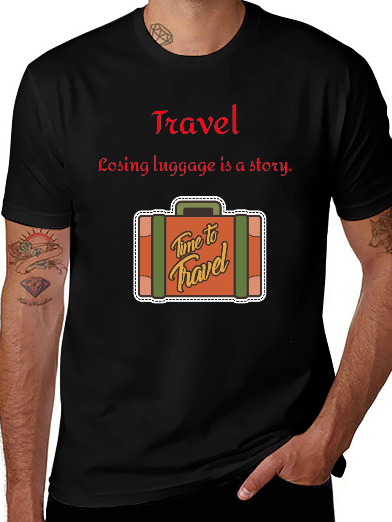 Travel Story T-Shirt - Vacation Adventure Tee
