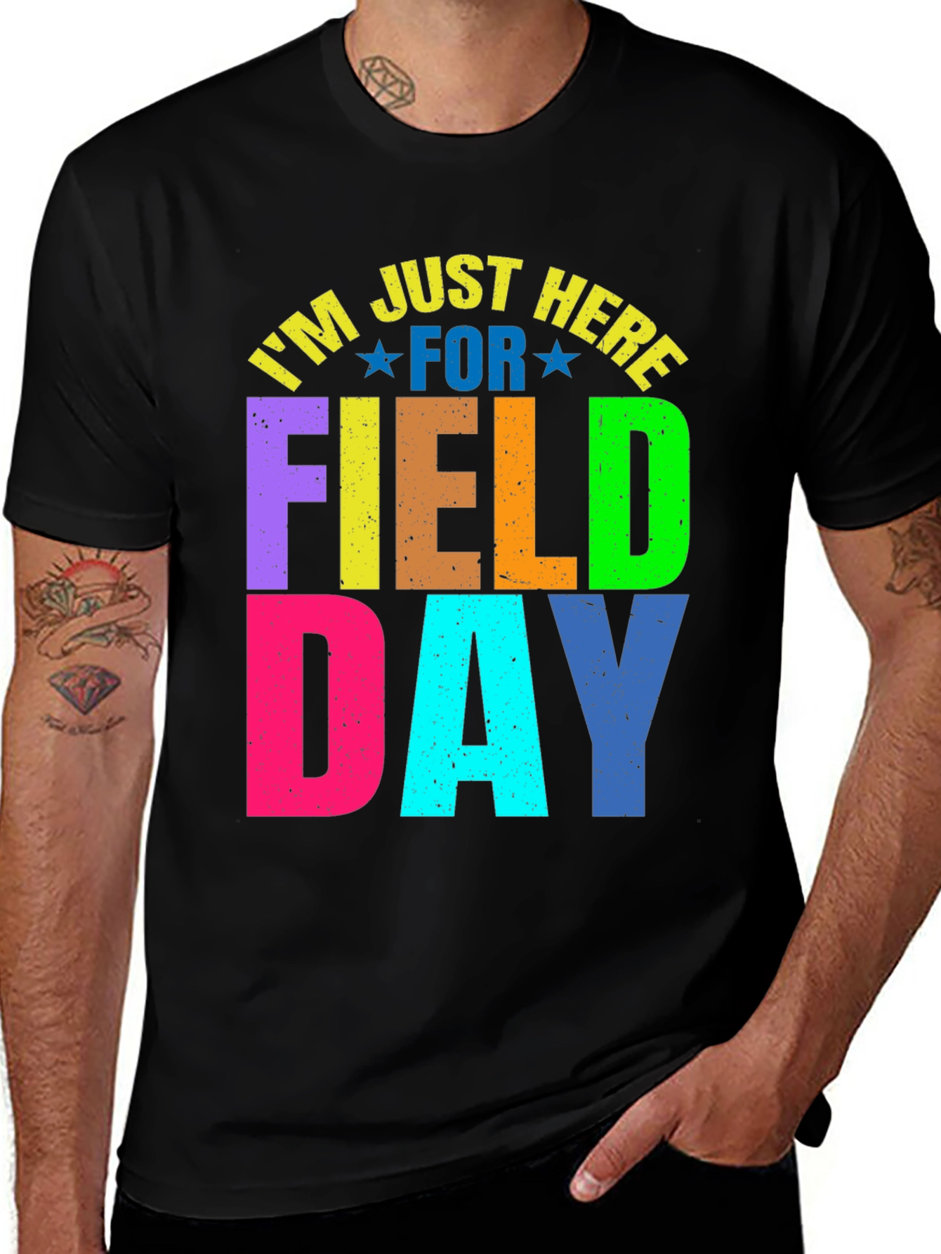 I'm Just Here For Field Day T-Shirt